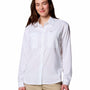 Blusa Manga Larga Mujer Silver Ridge Utility Blanco Columbia