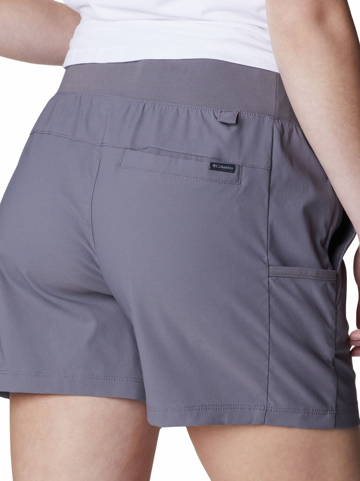 Short Mujer Leslie Falls Gris Columbia