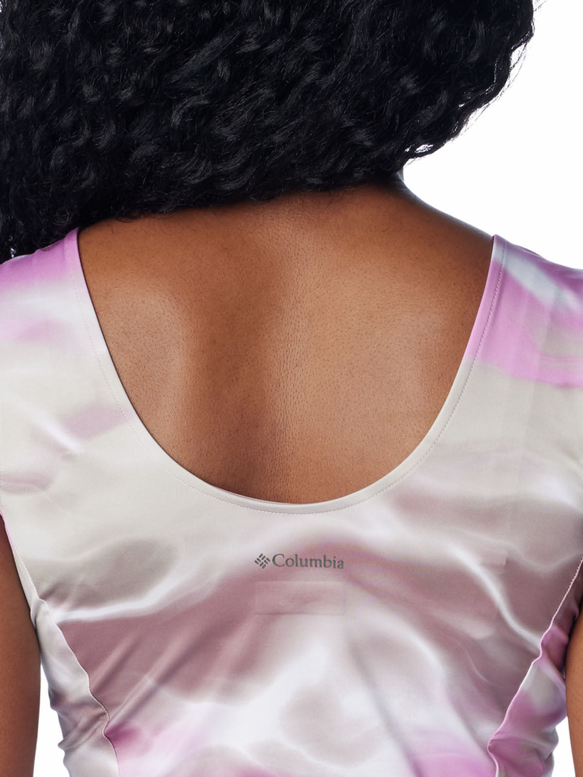 Polera Manga Corta Mujer Boundless Trek Tank Morado Columbia