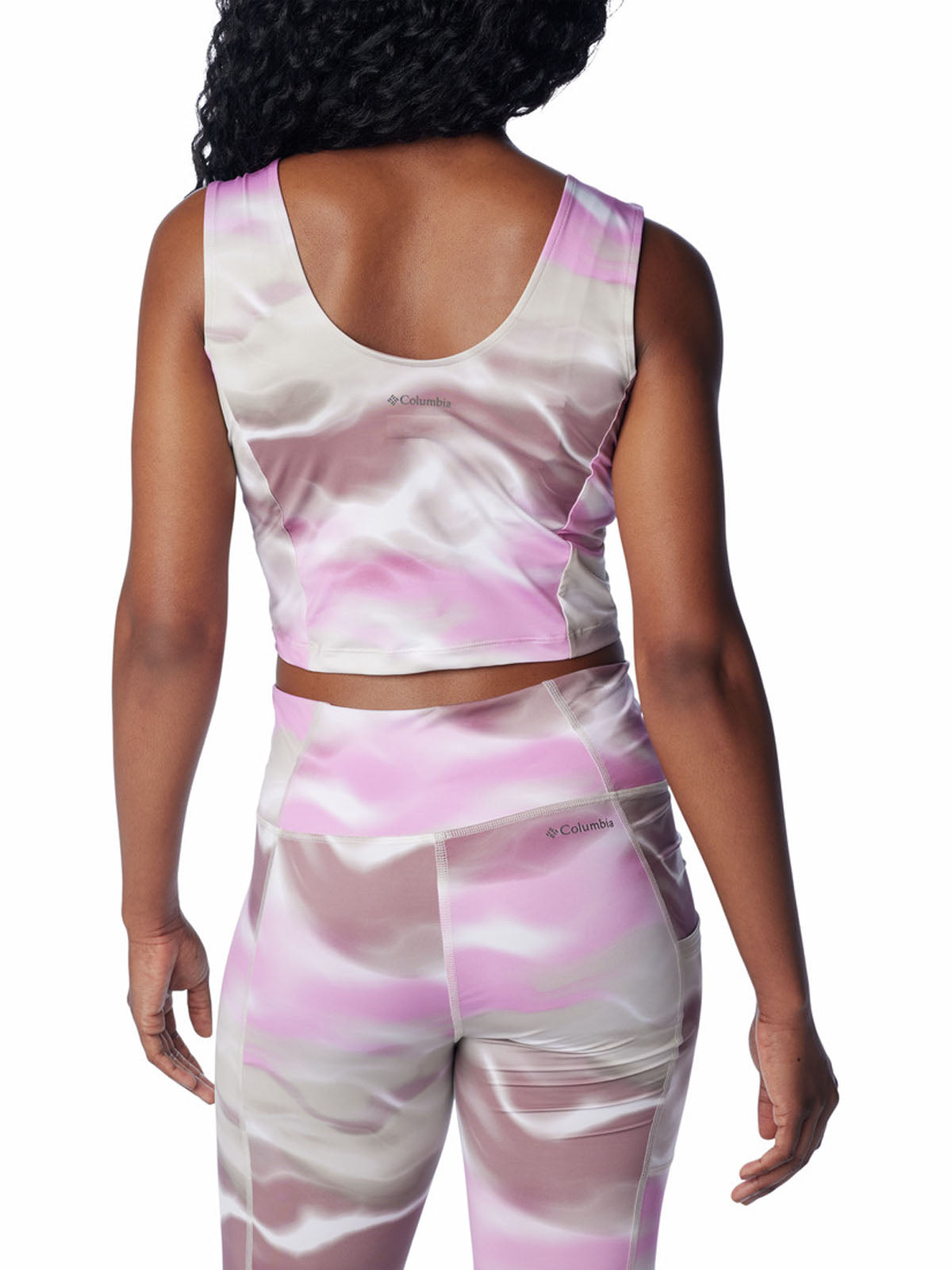 Polera Manga Corta Mujer Boundless Trek Tank Morado Columbia