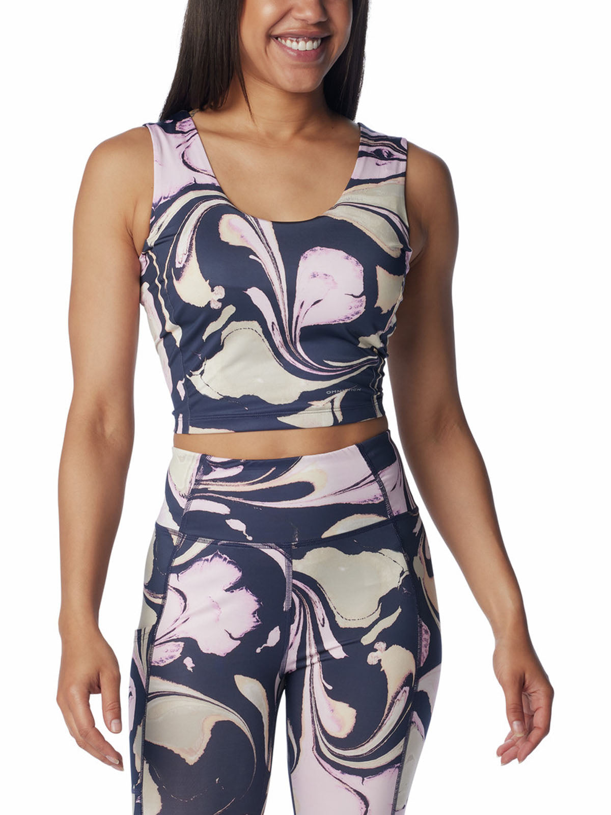 Polera Manga Corta Mujer Boundless Trek Tank Multicolor Columbia