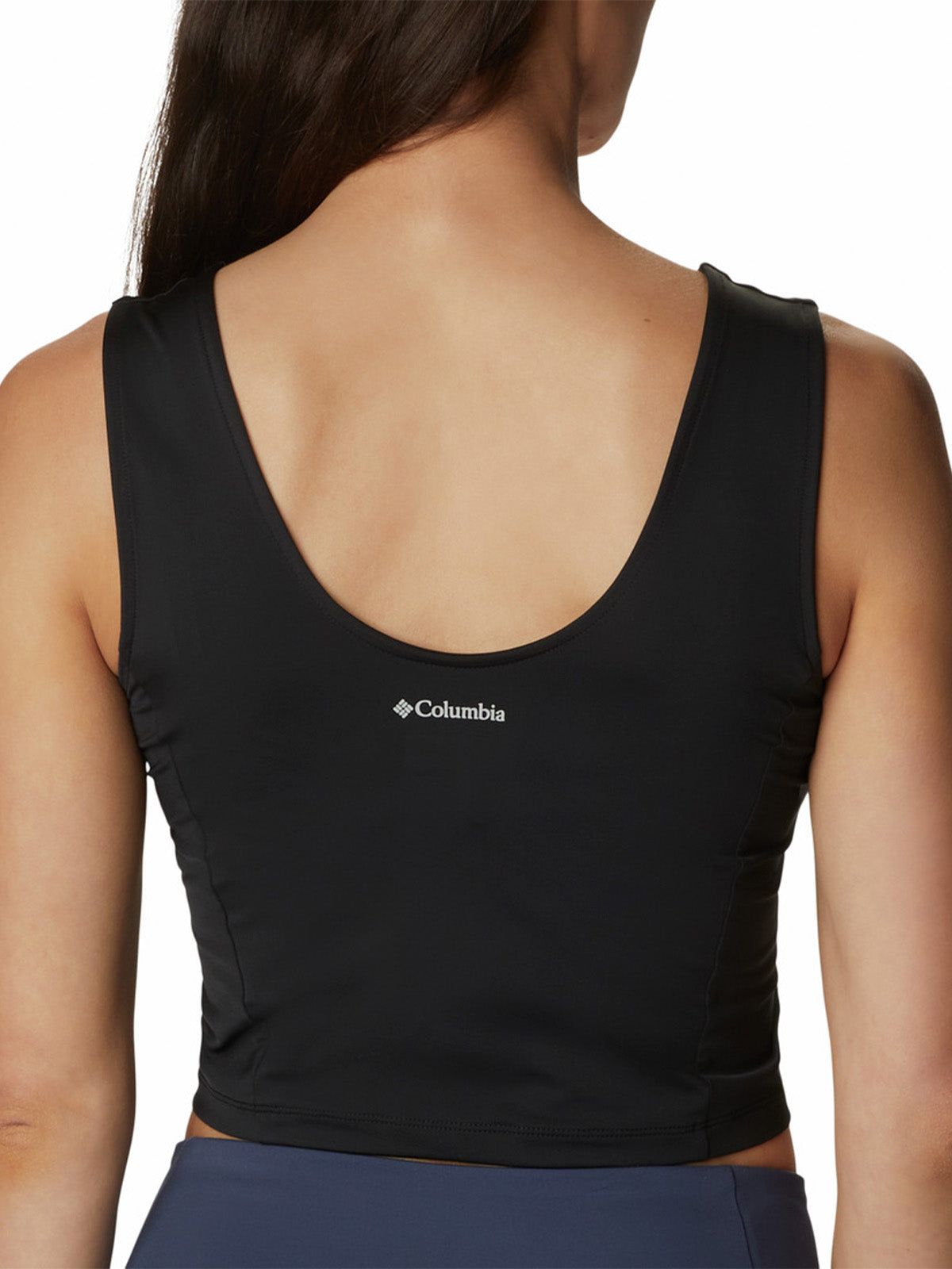 Polera Manga Corta Mujer Boundless Trek Tank Negro Columbia