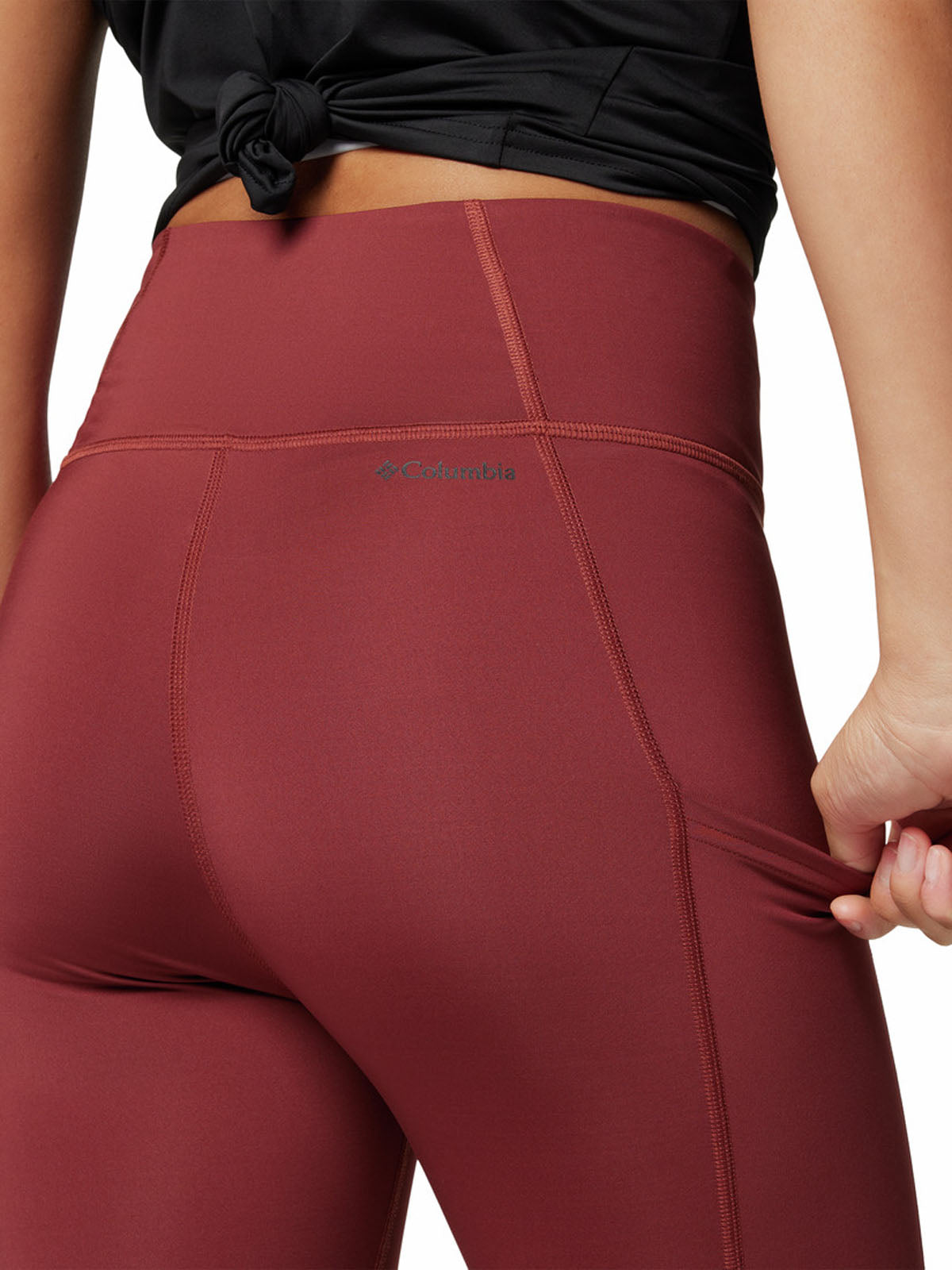 Calza Mujer Boundless Trek Rojo Columbia