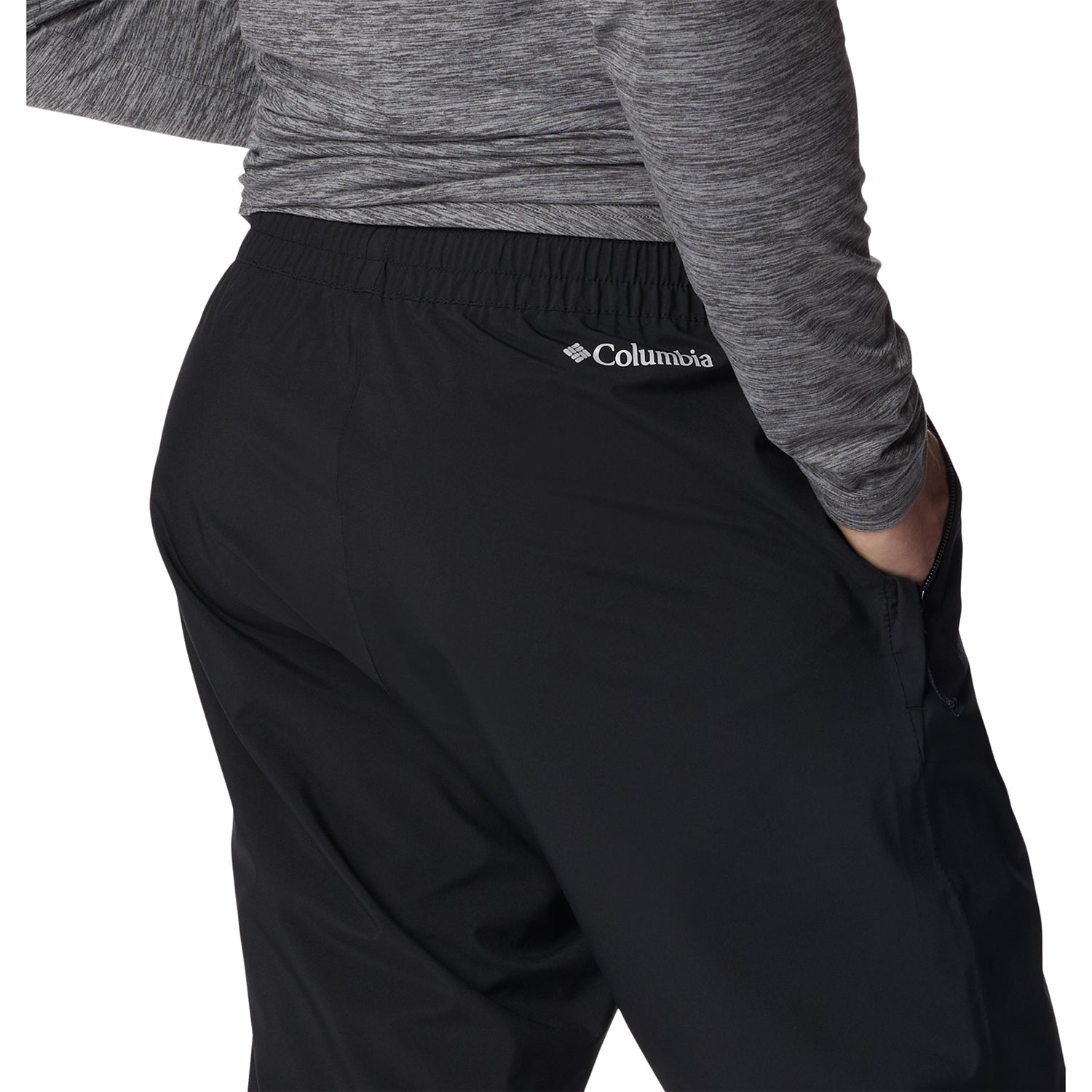 Pantalón Hombre Hazy Trail Rain Negro Columbia