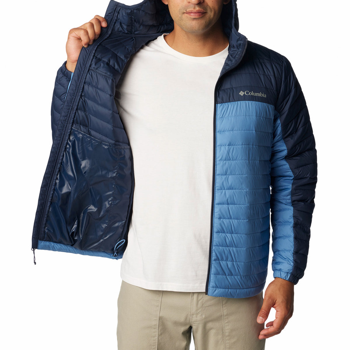 Parka Hombre Silver Falls Azul Columbia