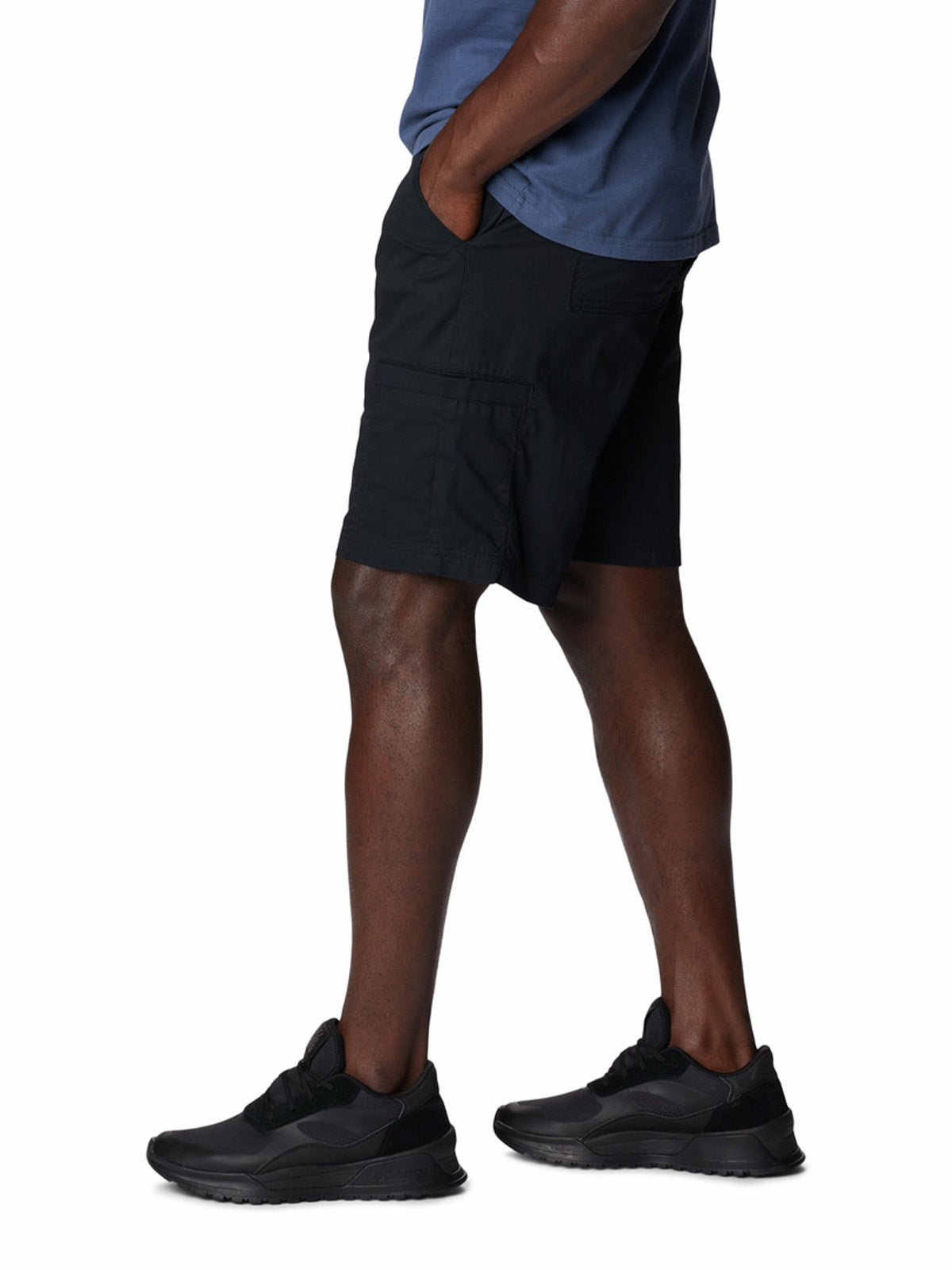 Short Hombre Pine Canyon Cargo Negro Columbia