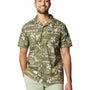 Camisa Manga Corta Hombre Pine Canyon Verde Columbia