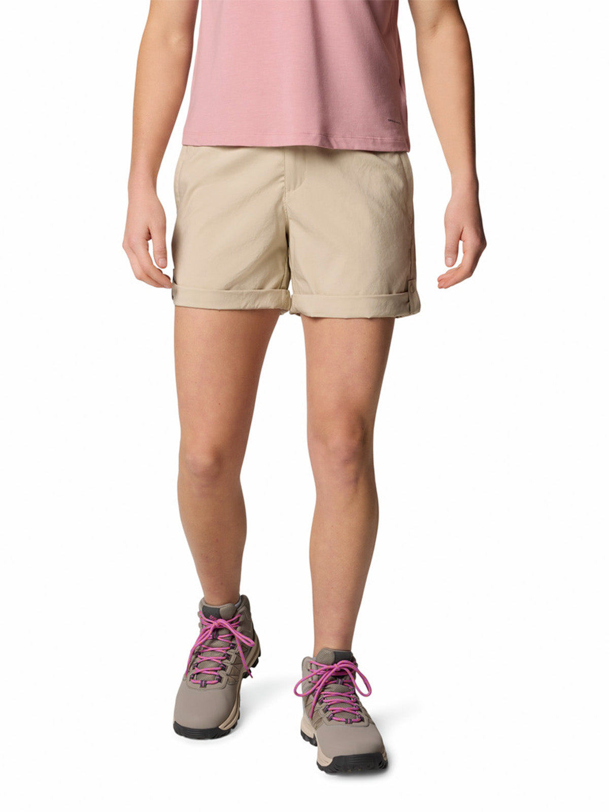 Short Mujer Silver Ridge Beige Columbia