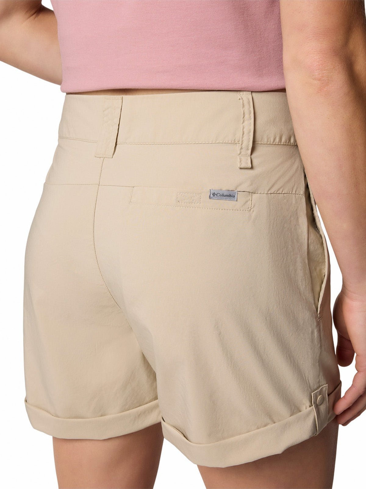 Short Mujer Silver Ridge Beige Columbia