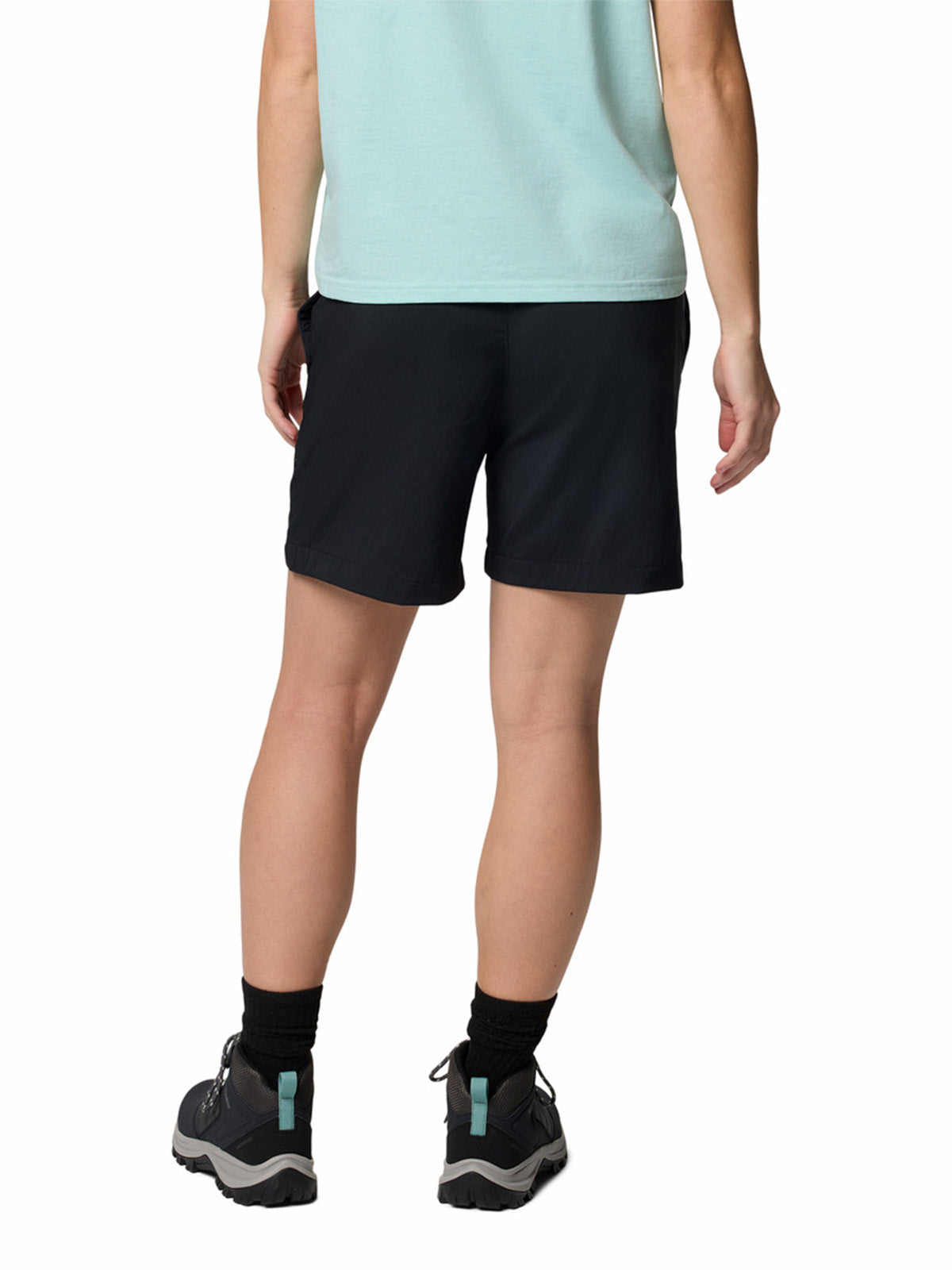 Short Mujer Silver Ridge Negro Columbia