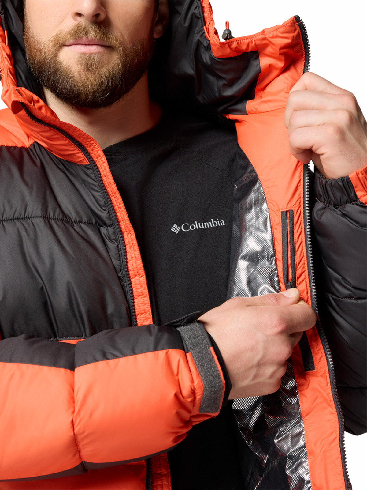 Parka Hombre Pike Lake II Hooded Naranjo Columbia