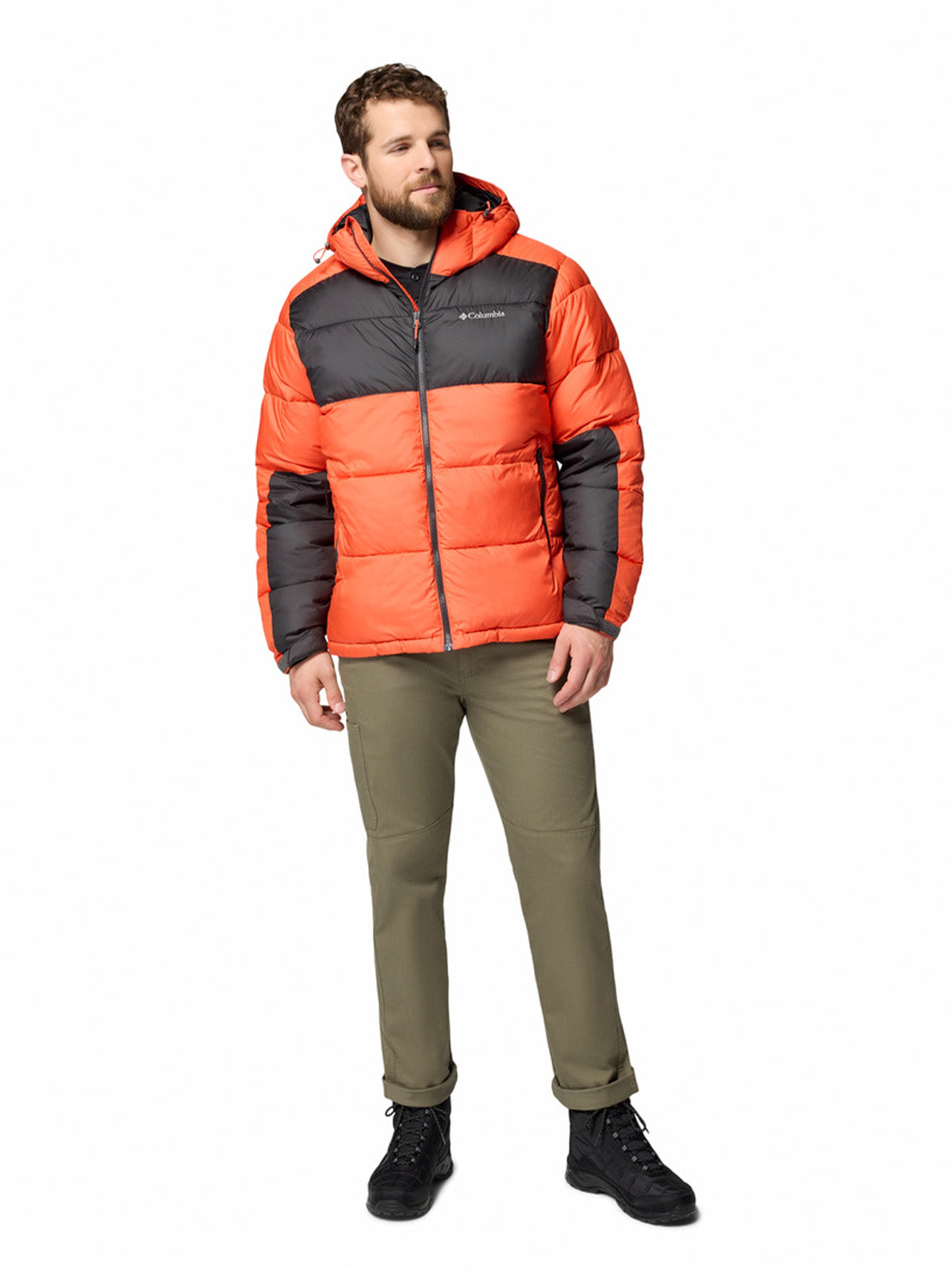 Parka Hombre Pike Lake II Hooded Naranjo Columbia