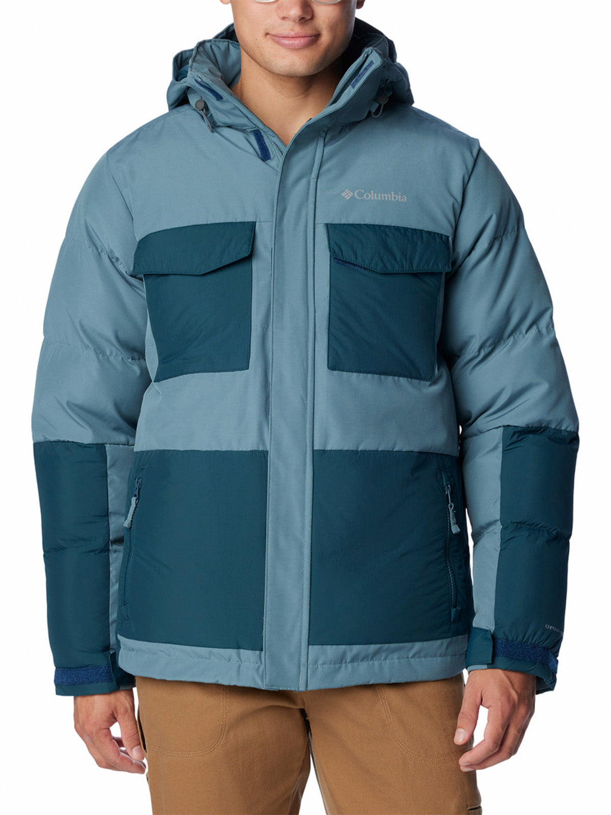 Parka Hombre Marquam Peak Azul Columbia
