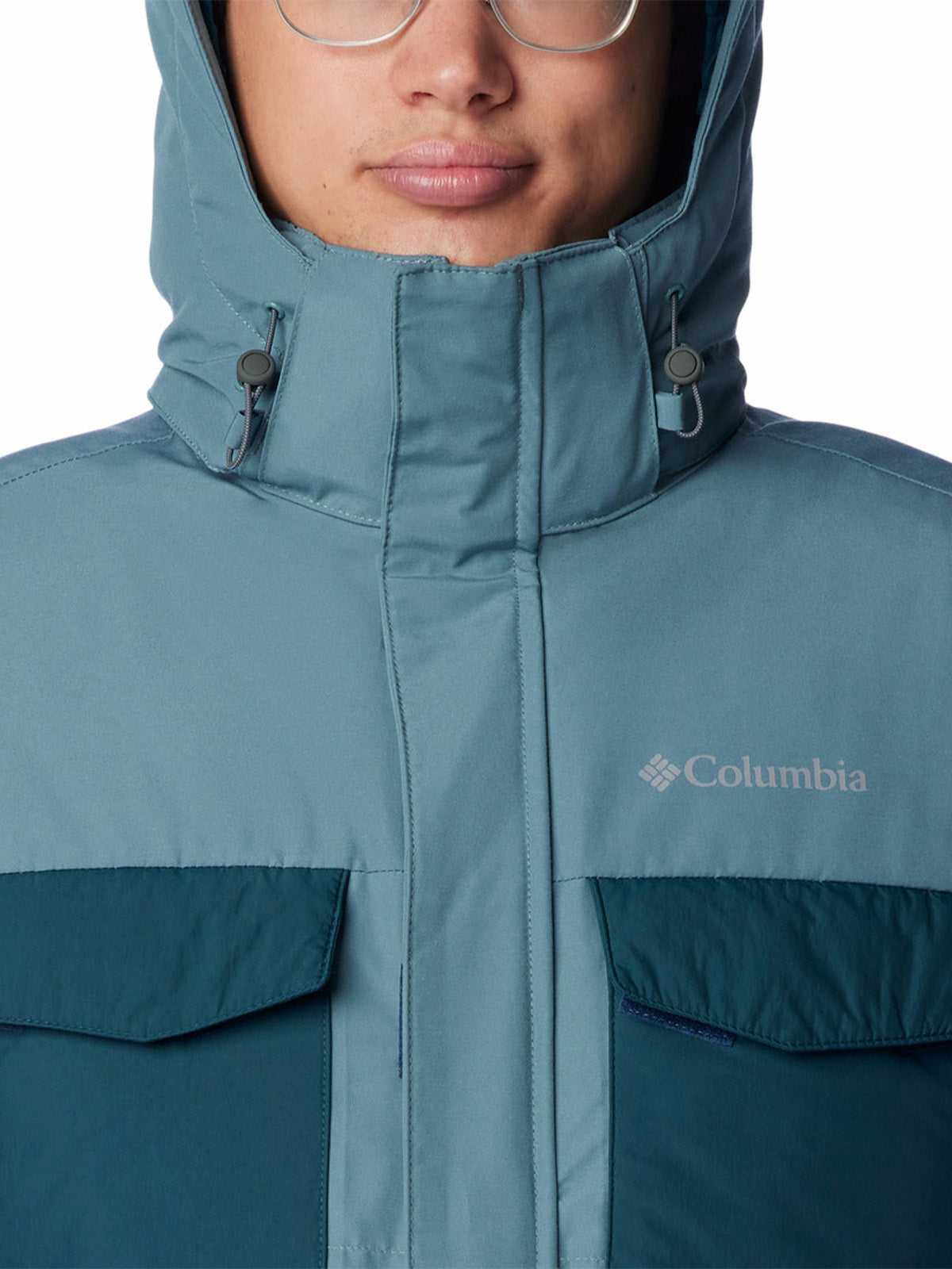 Parka Hombre Marquam Peak Azul Columbia