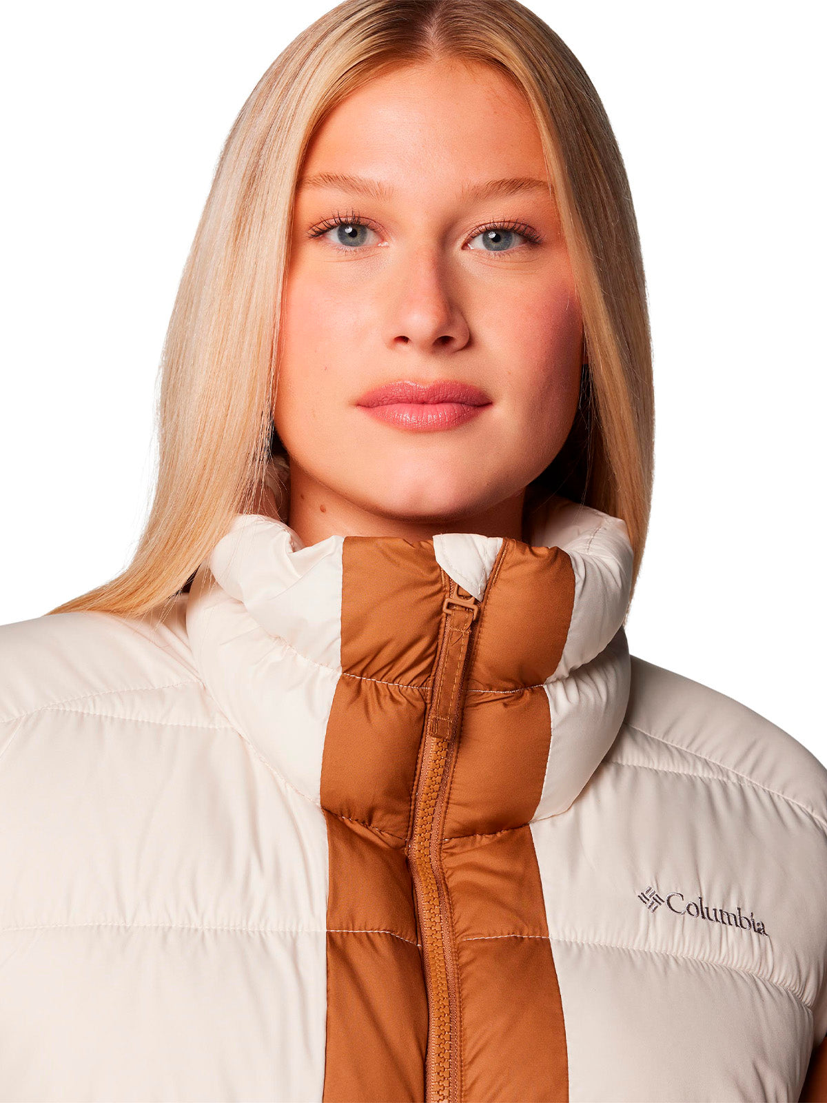 Parka Mujer Pike Lake II Cropped Beige Columbia