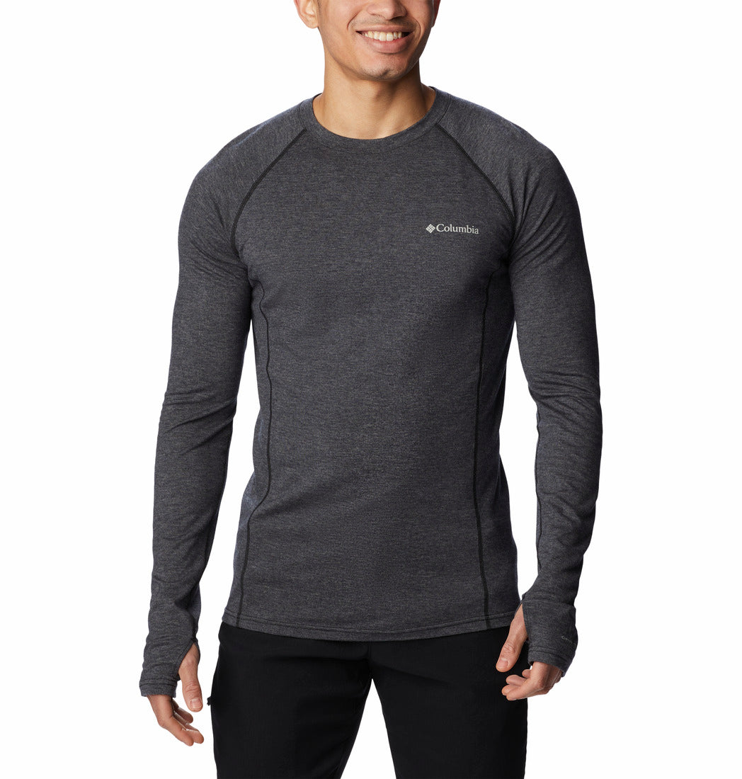 Primera Capa Polera Hombre Tunnel Springs Wcrew Negro Columbia