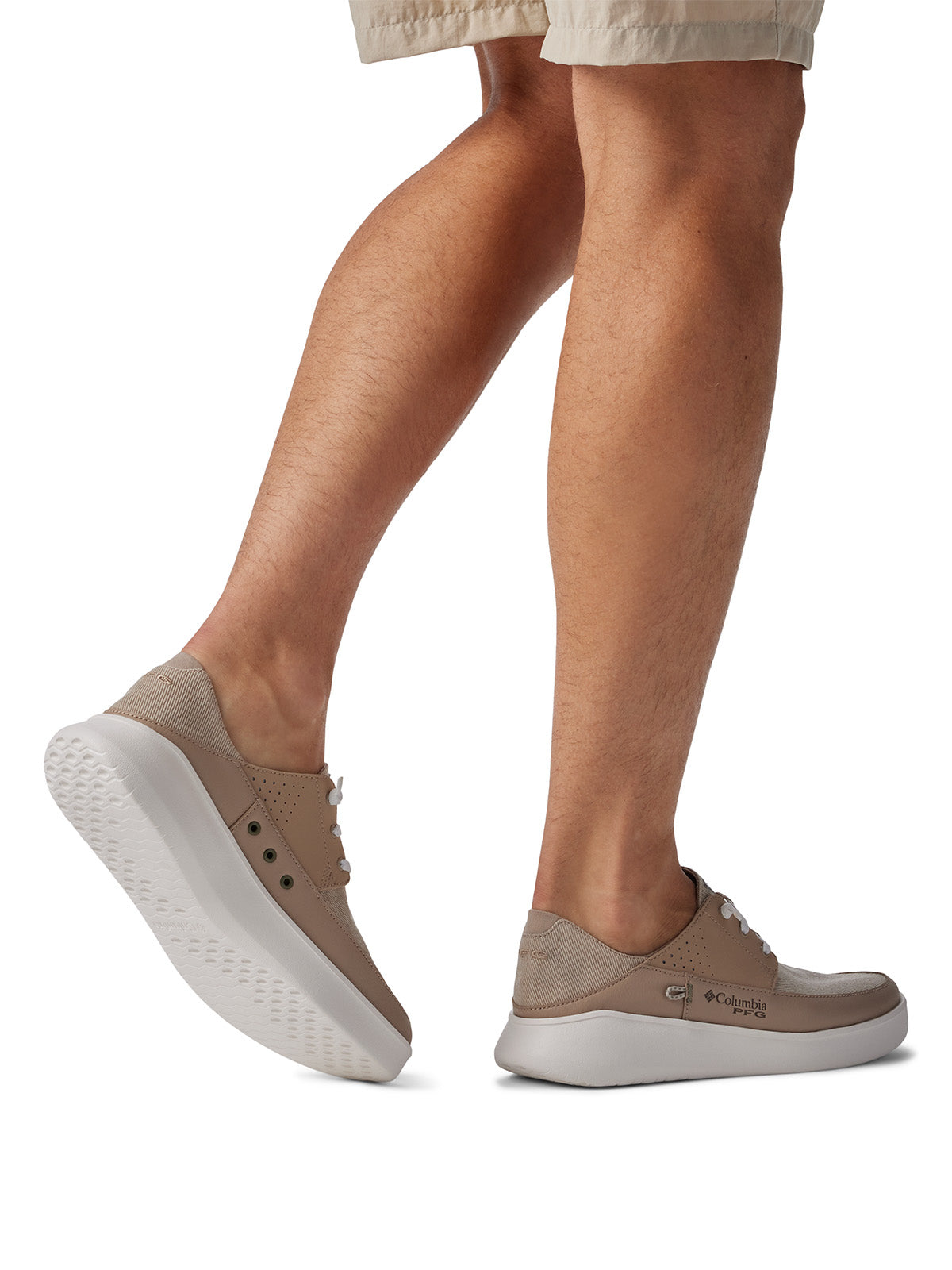 Zapatilla Hombre Boatside Relaxed Pfg Beige Columbia