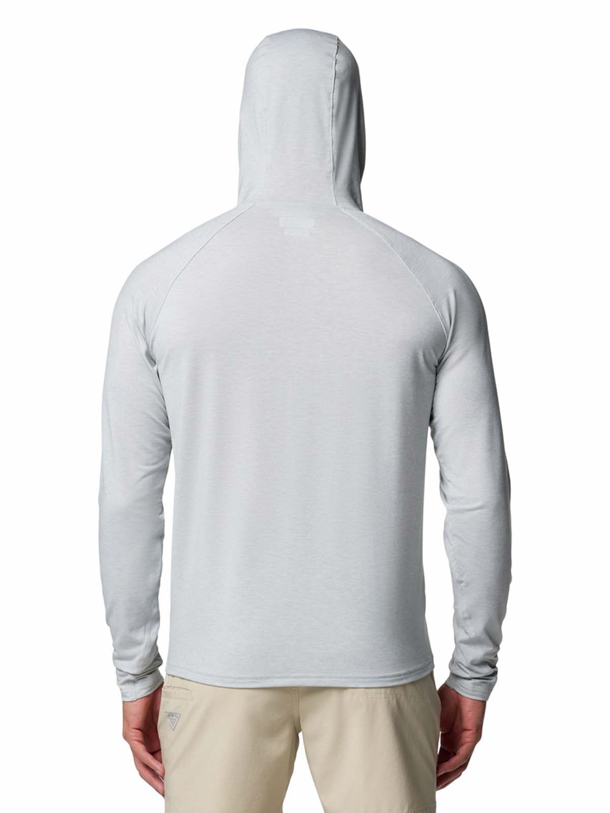 Polera Manga Larga Hombre Pfg Uncharted Gris Columbia