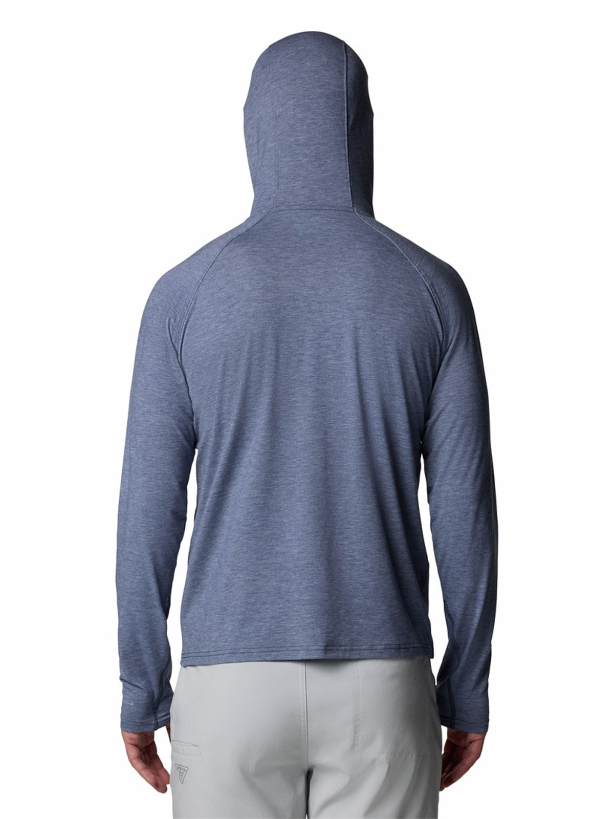 Polera Manga Larga Hombre Pfg Uncharted Azul Columbia