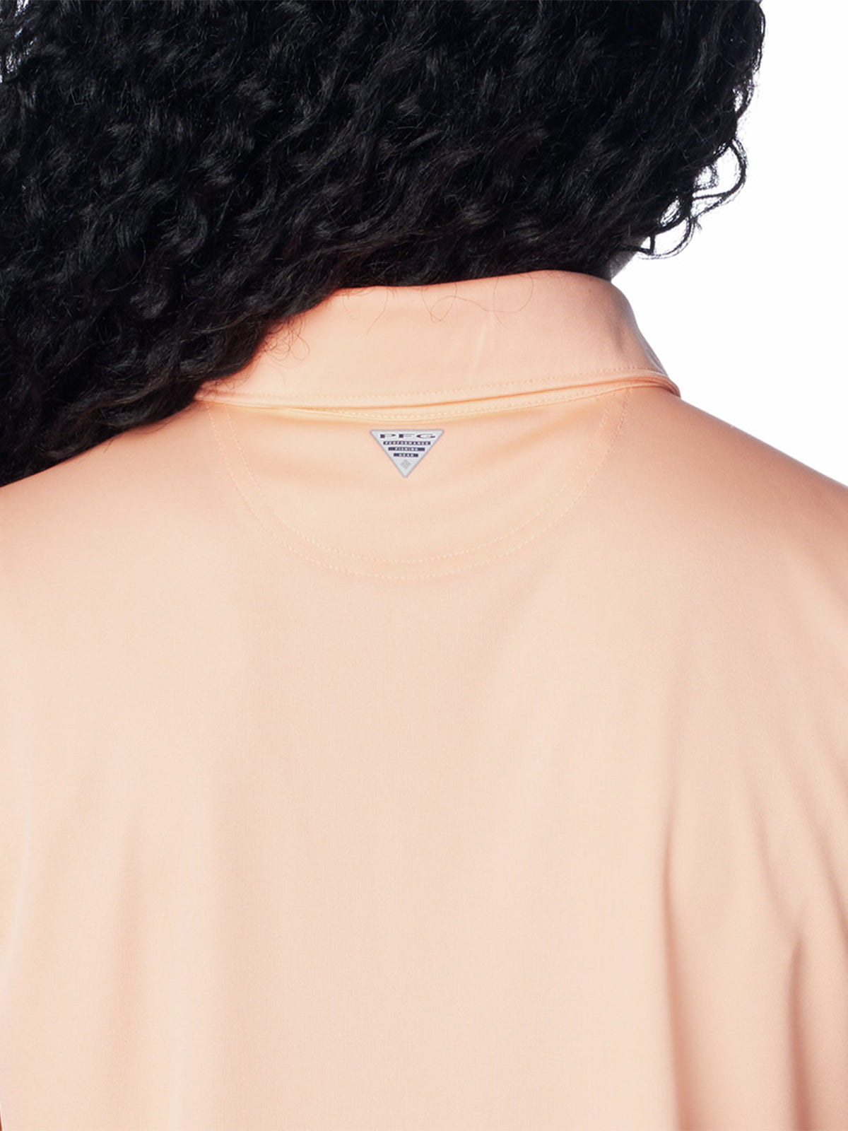 Polera Manga Corta Mujer PFG Tidal tee Rosado Columbia