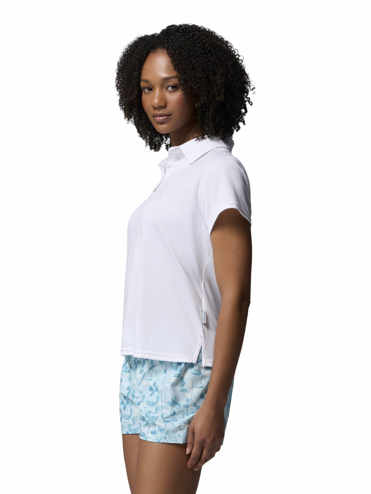 Polera Mujer Tidal Tee Polo Blanco Columbia