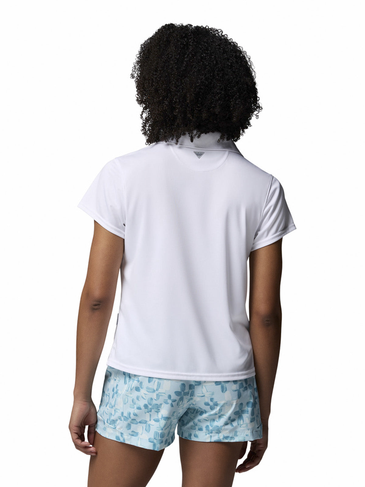 Polera Mujer Tidal Tee Polo Blanco Columbia