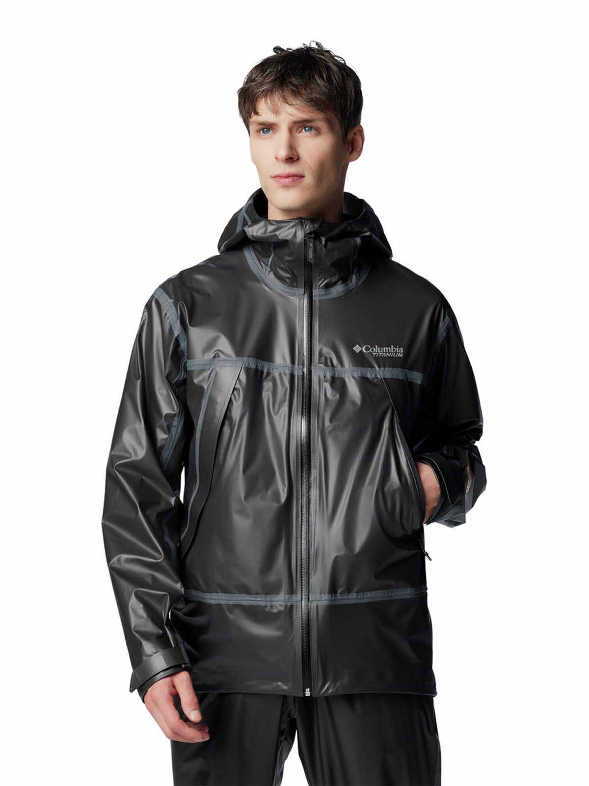 Cortaviento Hombre Outdry Extreme Wyldwood Negro Columbia