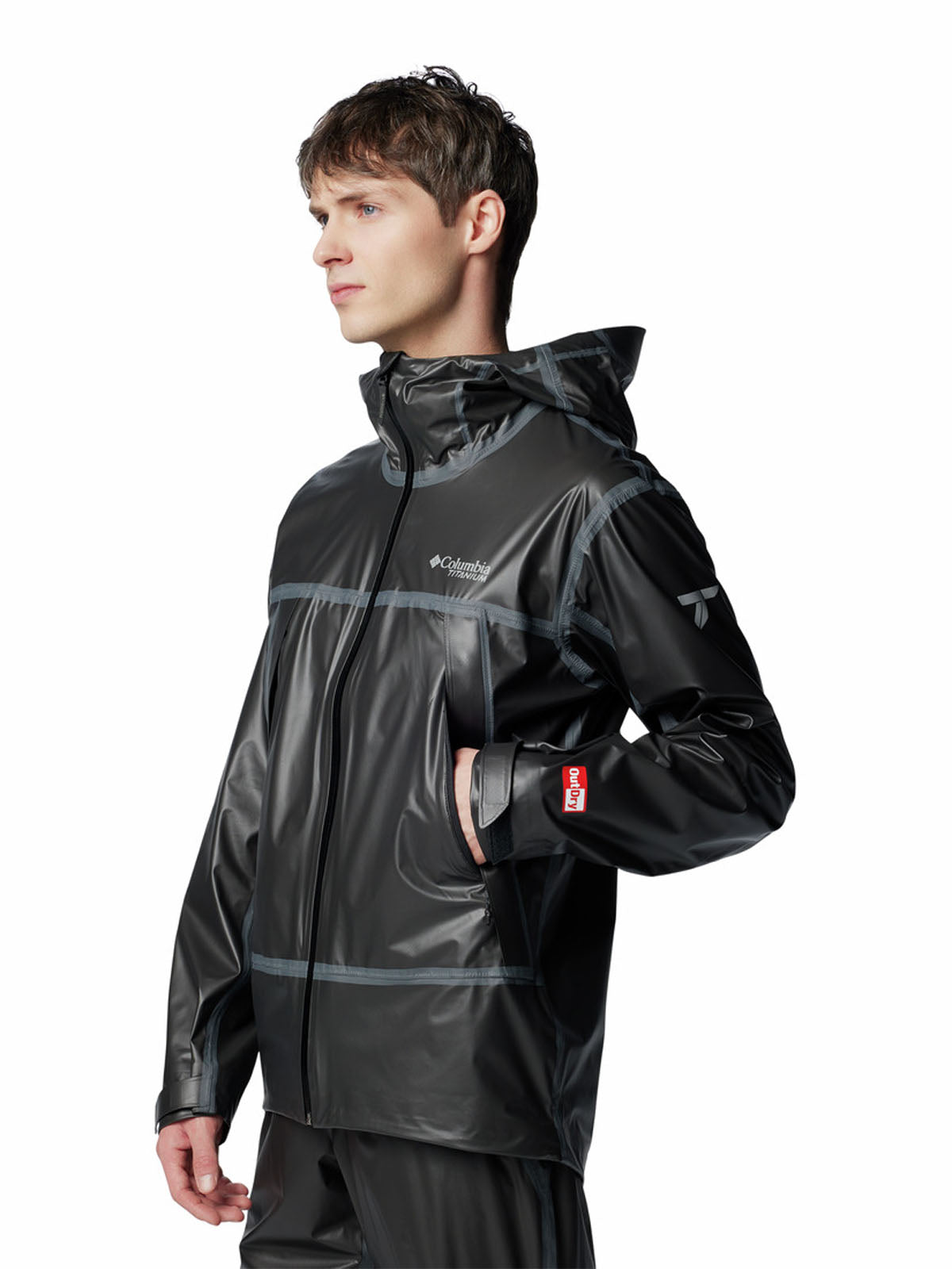 Cortaviento Hombre Outdry Extreme Wyldwood Negro Columbia