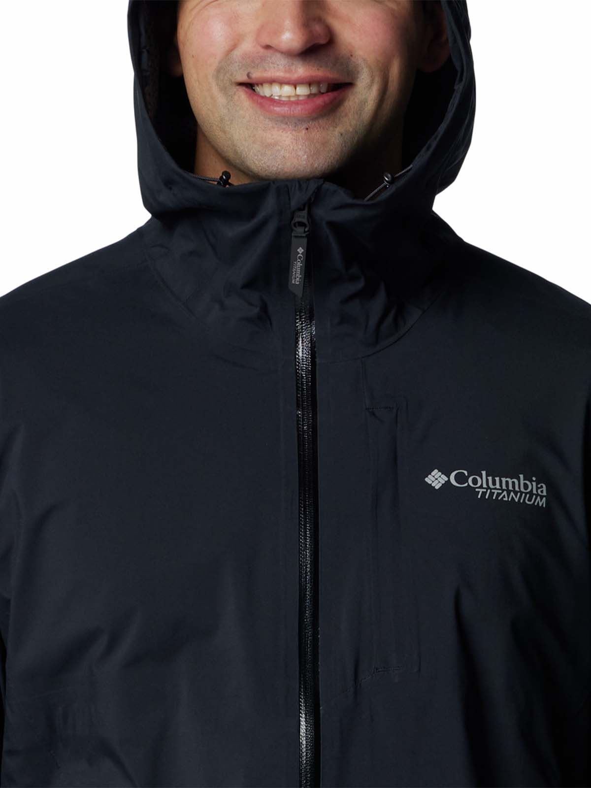 Cortaviento Hombre Ampli-Dry II Shell Negro Columbia