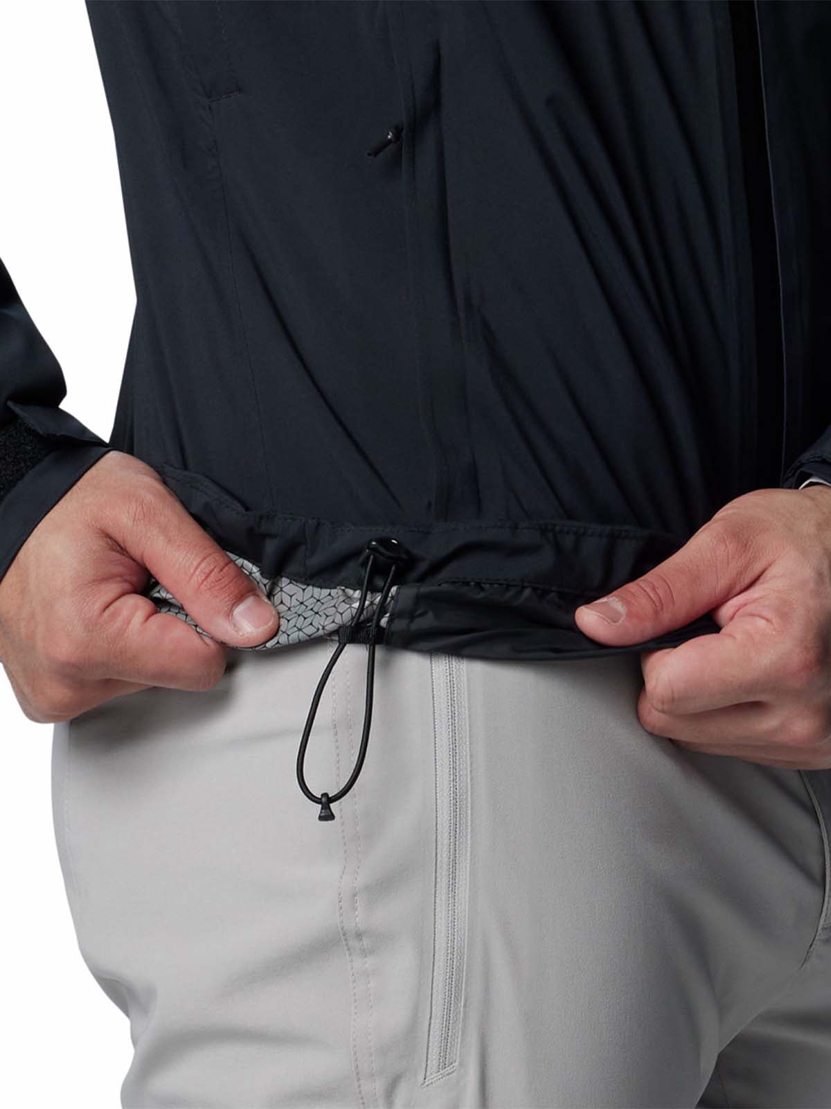 Cortaviento Hombre Ampli-Dry II Shell Negro Columbia