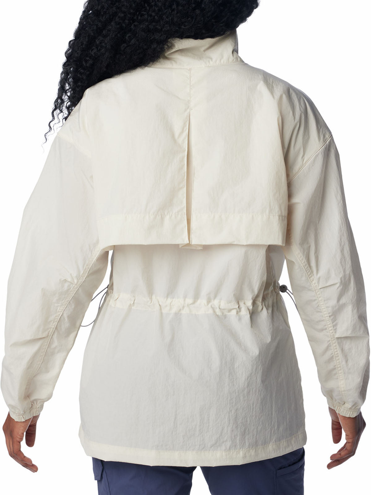 Cortaviento Mujer Paracutie Anorak Blanco Columbia