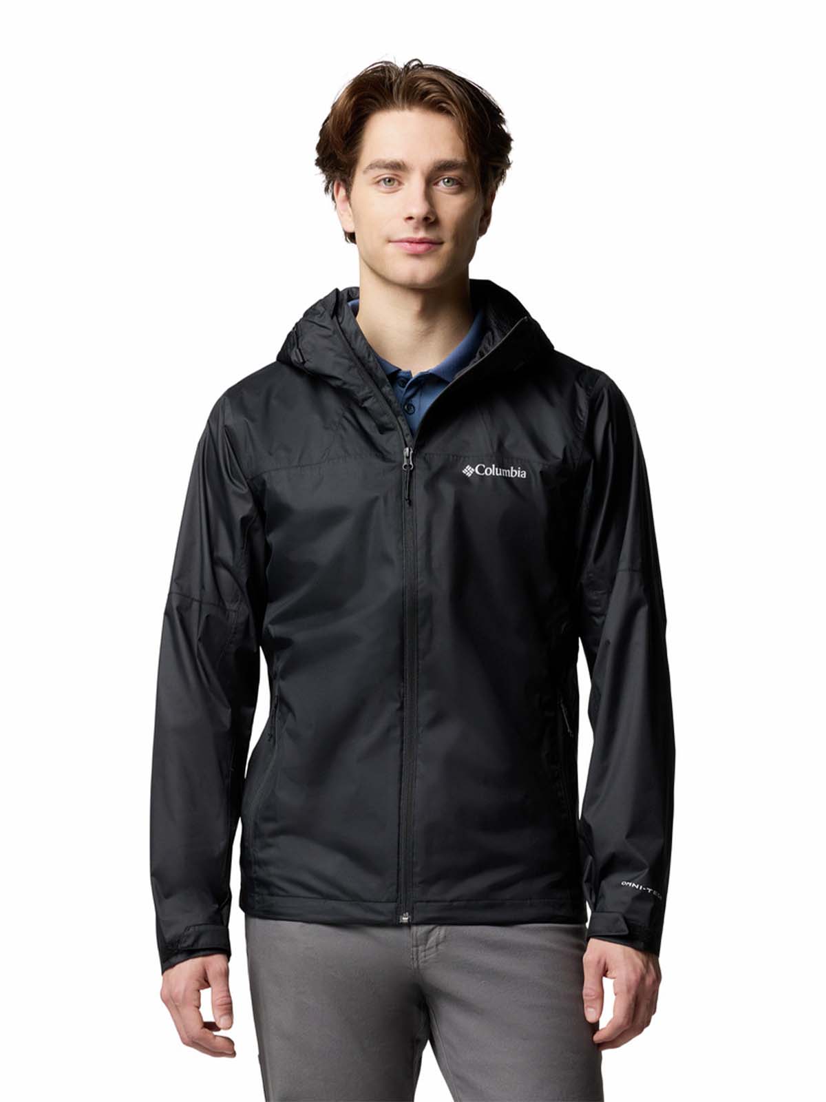 Cortaviento Impermeable Hombre Inner Limits III Negro Columbia