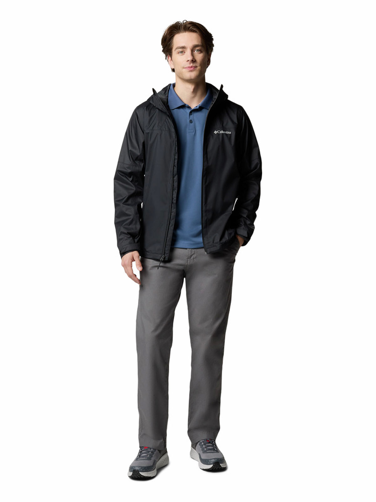 Cortaviento Impermeable Hombre Inner Limits III Negro Columbia