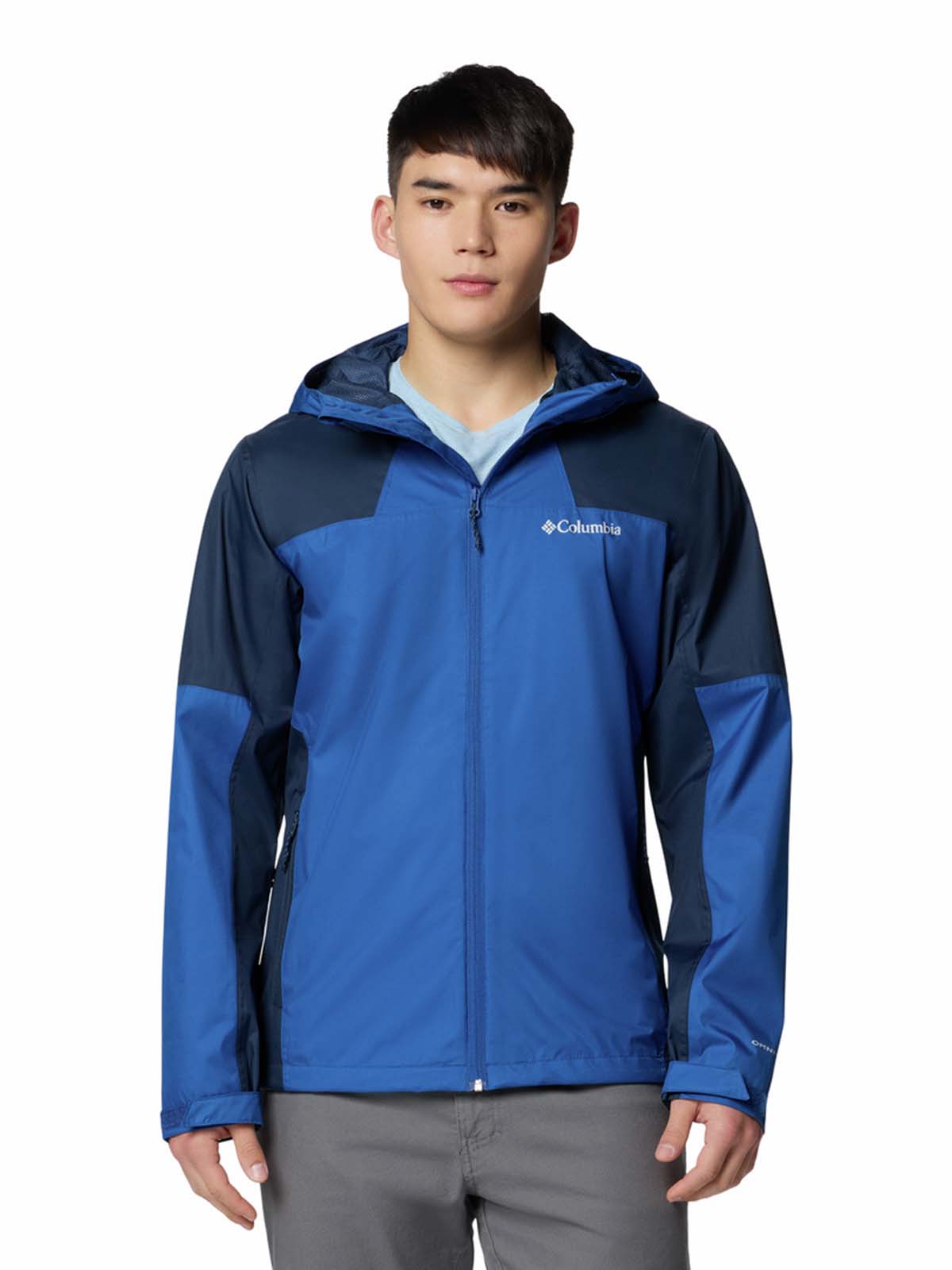 Cortaviento Impermeable Hombre Inner Limits III Azul Columbia