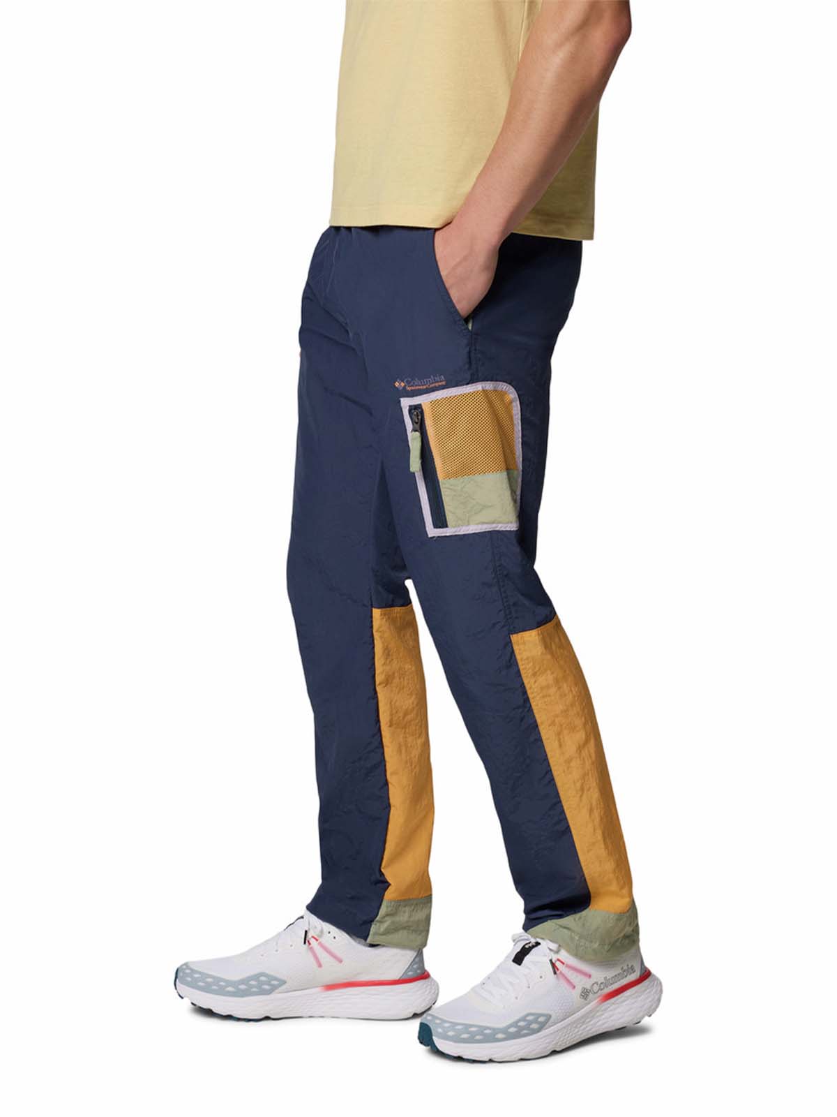 Pantalón Hombre Challenger Windbreak Azul Columbia