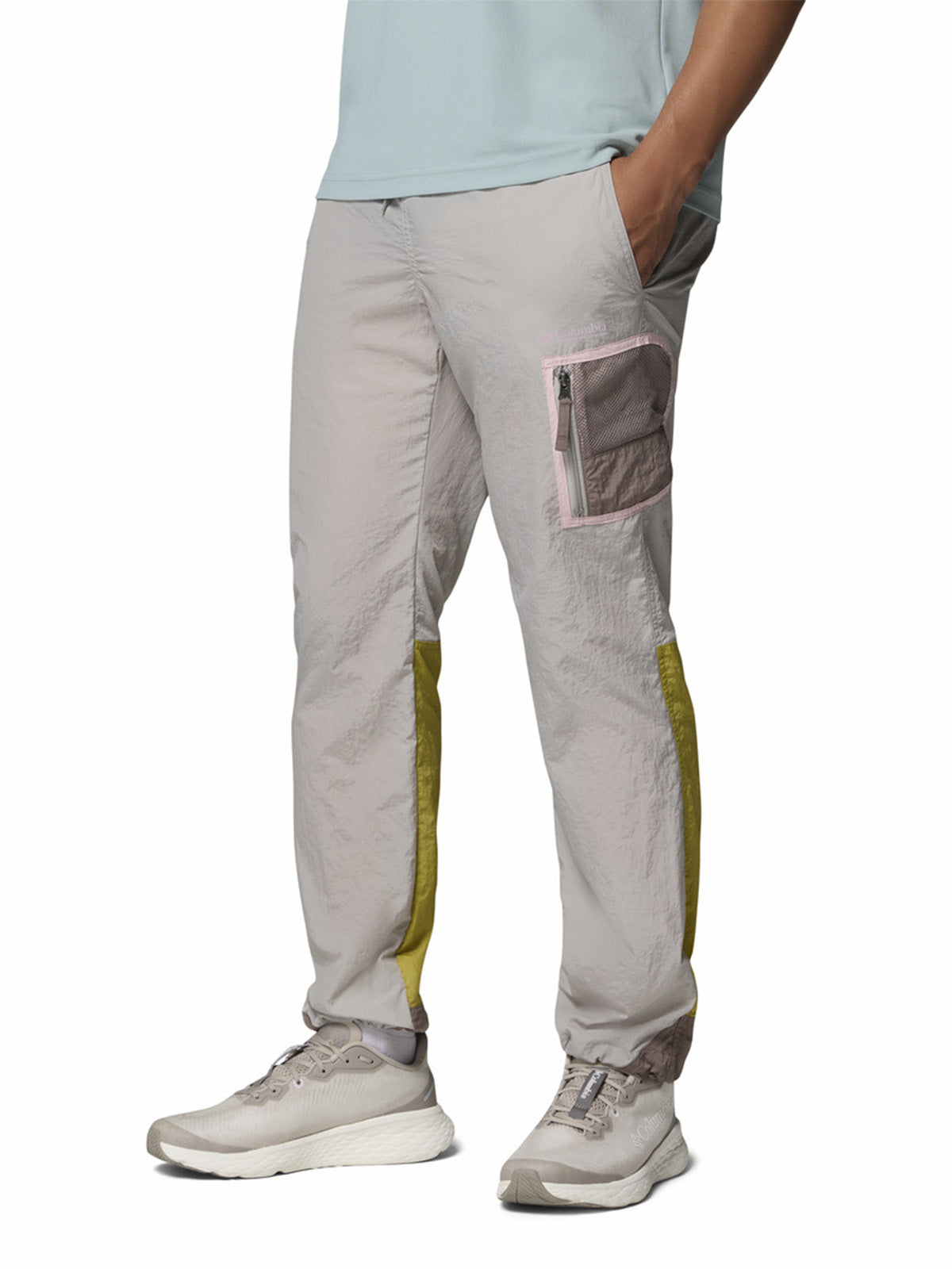 Pantalon Hombre Challenger Windbreak Gris Columbia