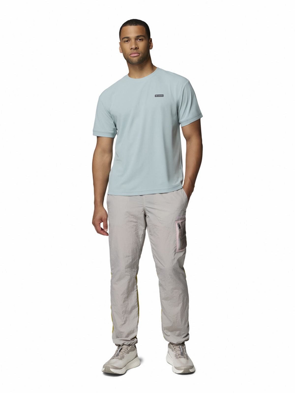 Pantalon Hombre Challenger Windbreak Gris Columbia