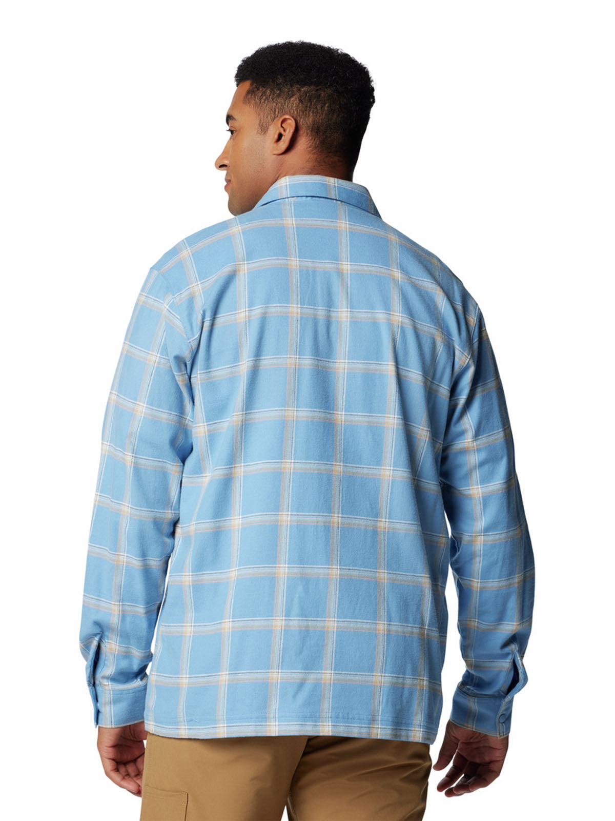 Camisa Manga Larga Hombre Landroamer Woven Azul Columbia