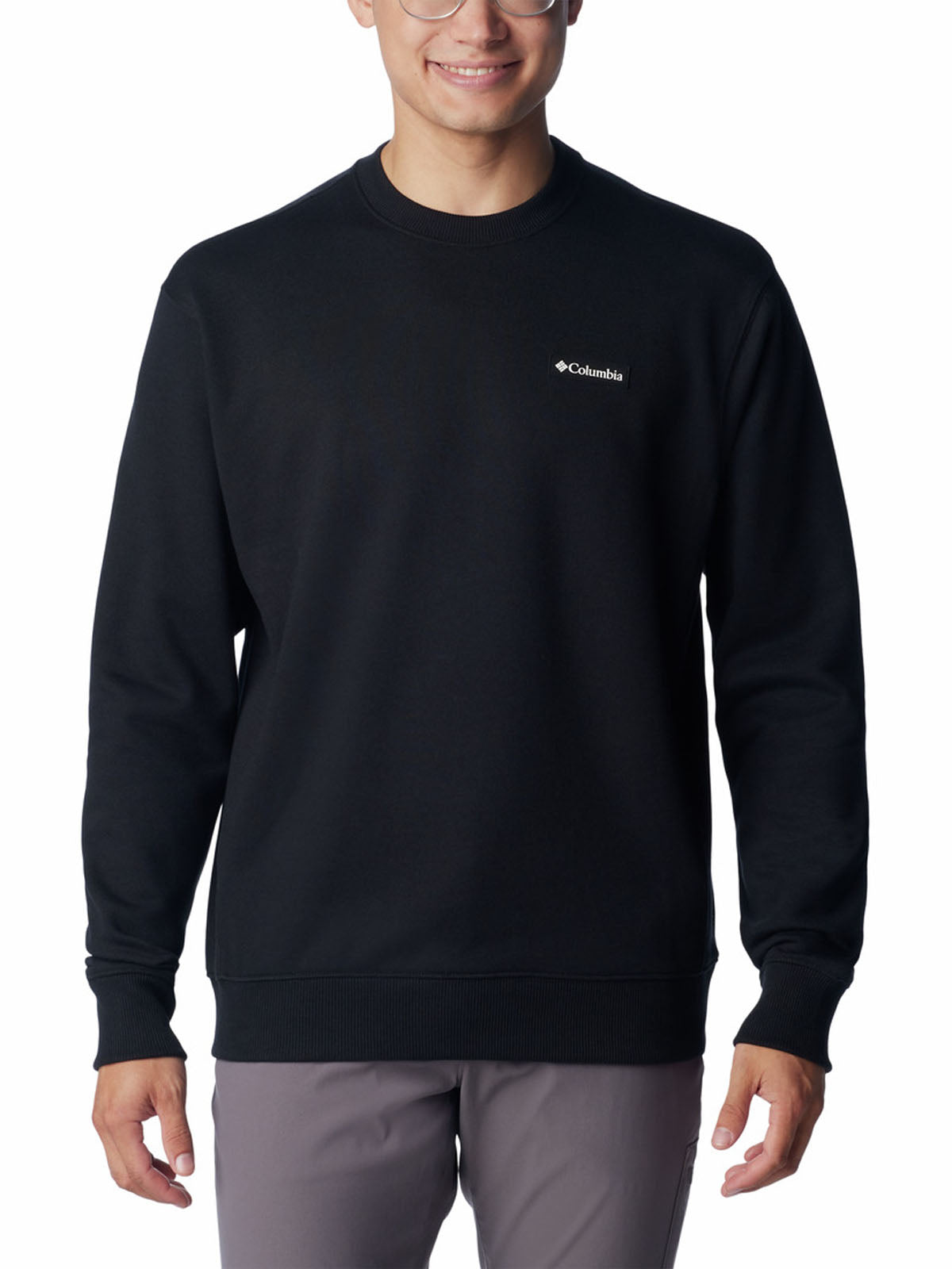 Polerón Hombre Marble Canyon Crew Negro Columbia