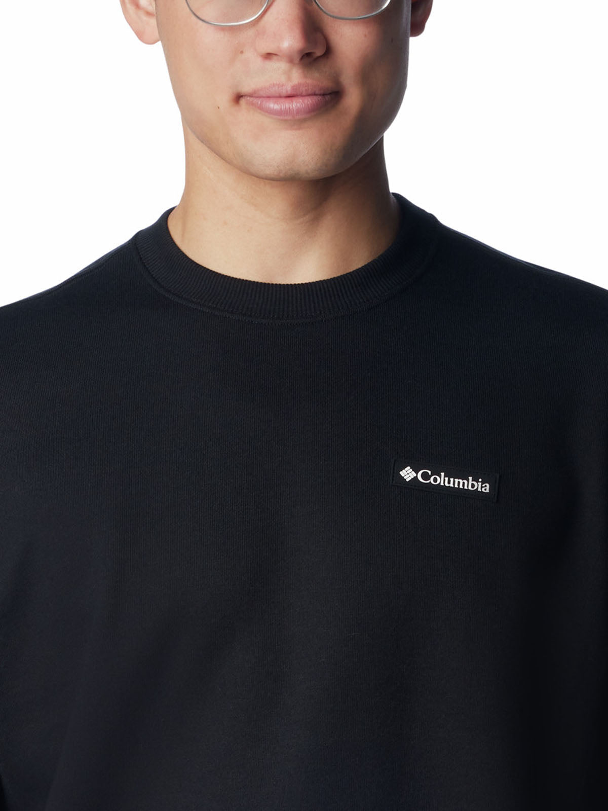 Polerón Hombre Marble Canyon Crew Negro Columbia