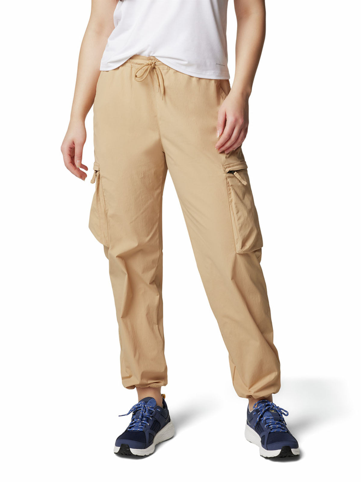 Pantalón Mujer Boundless Cargo Beige Columbia