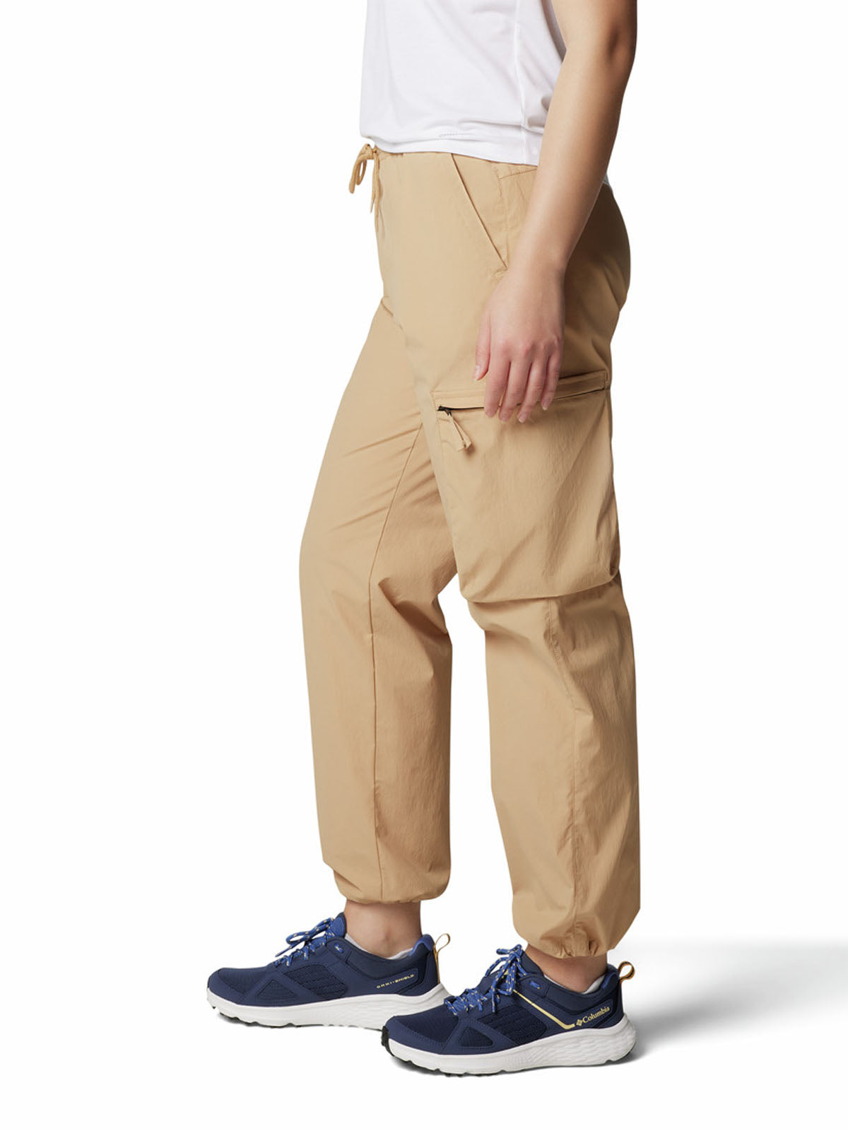 Pantalón Mujer Boundless Cargo Beige Columbia
