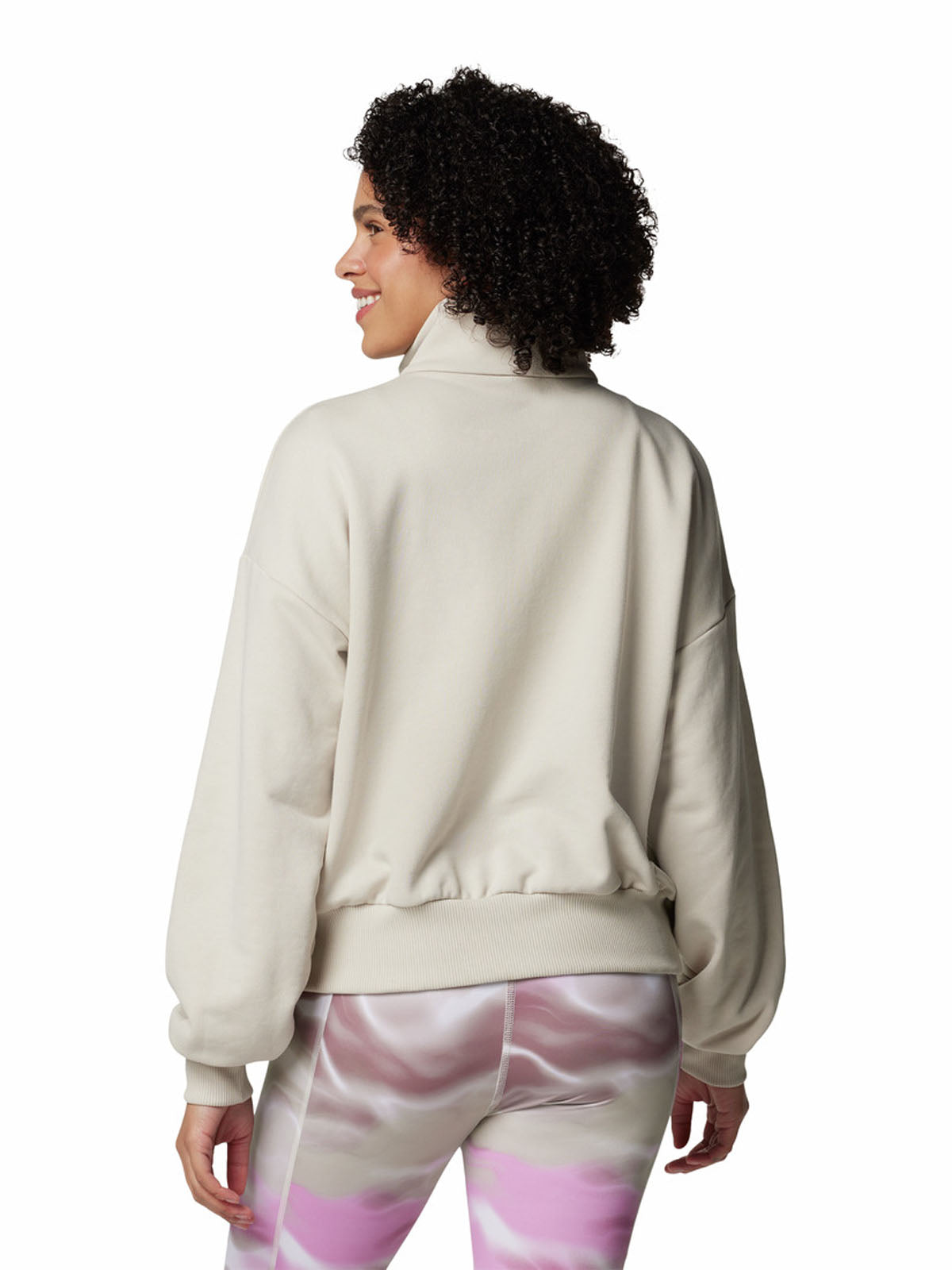 Polerón Mujer Marble Canyon Quart Beige Columbia