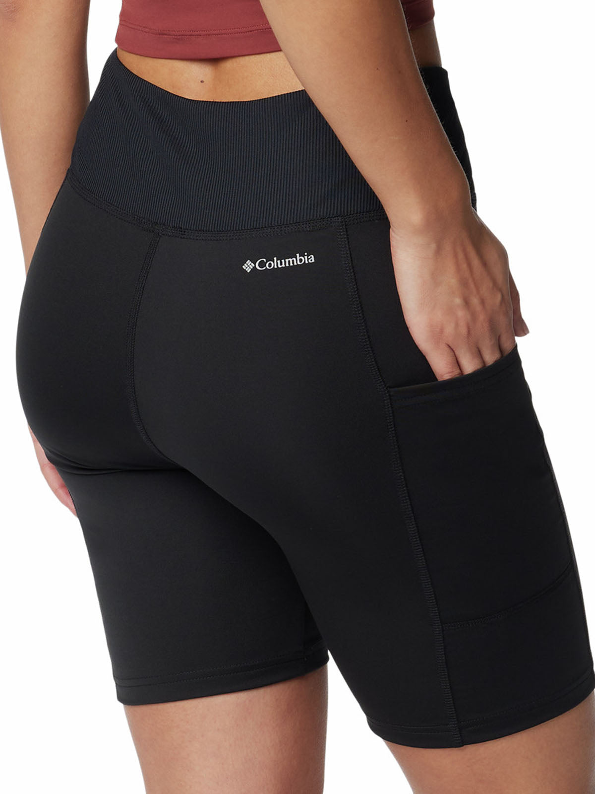 Calza Mujer Boundless Trek 1/2 Negro Columbia