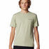 Polera Manga Corta Hombre Tech Trail Crew Neck Verde Columbia