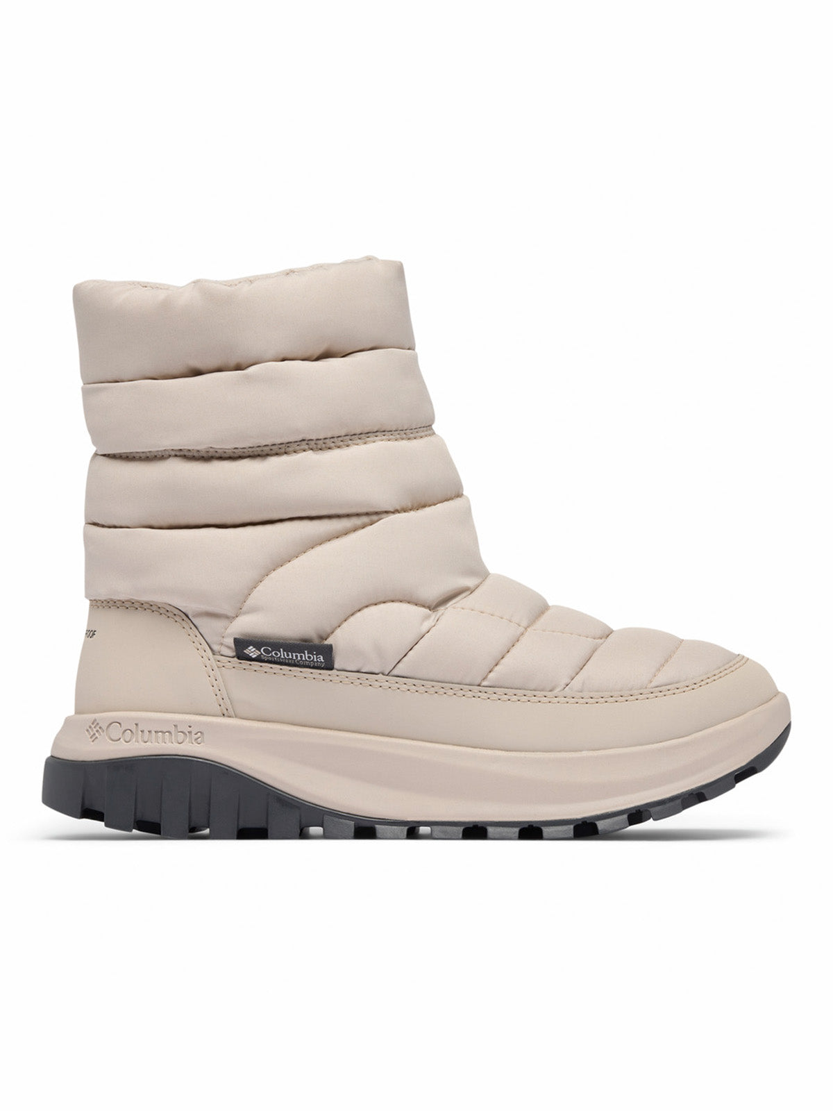 Bota Mujer Snowtrot Mid Gris Soft Taupe Columbia