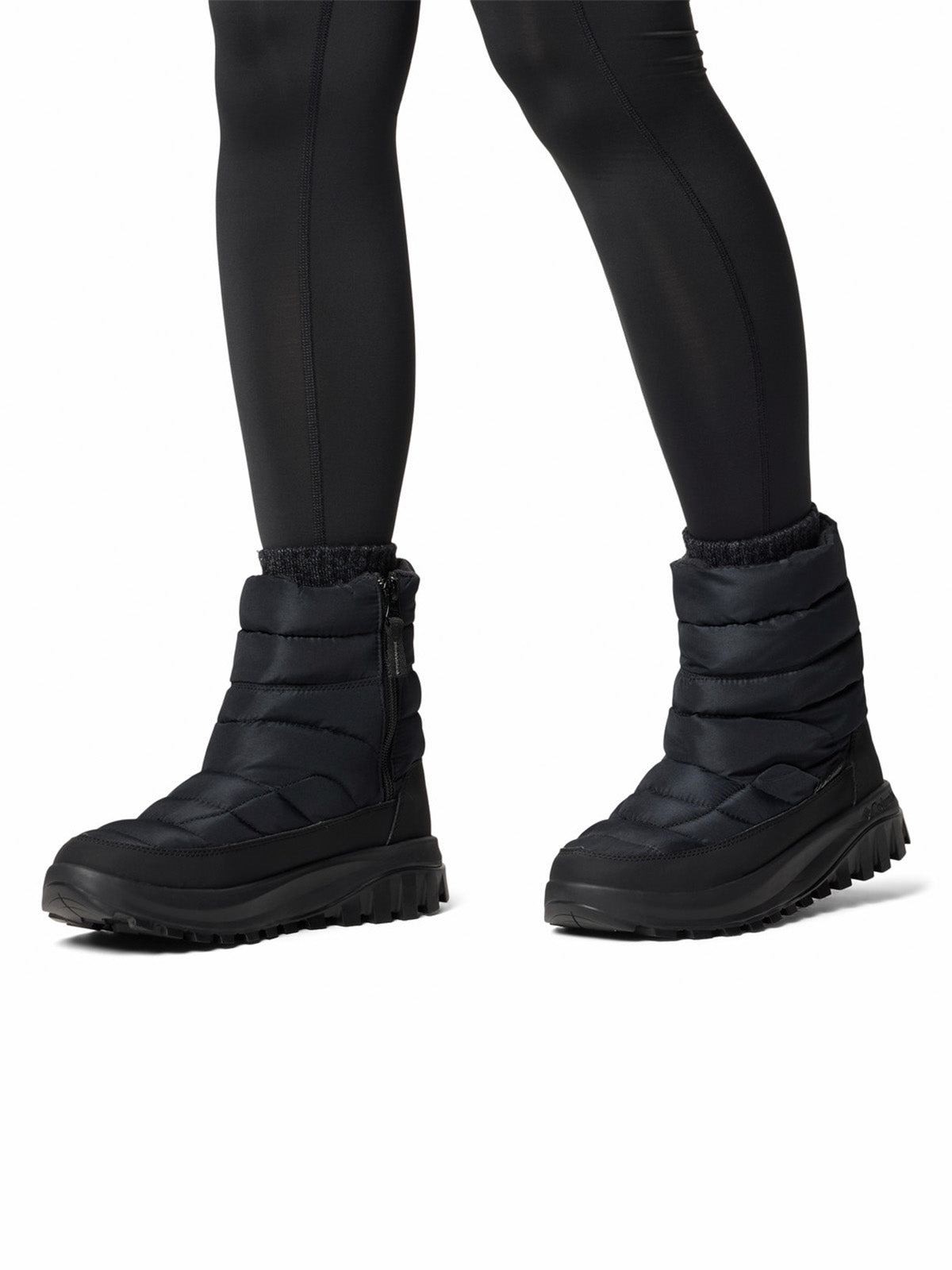 Bota Mujer Snowtrot Mid Negro Black Insulated Columbia