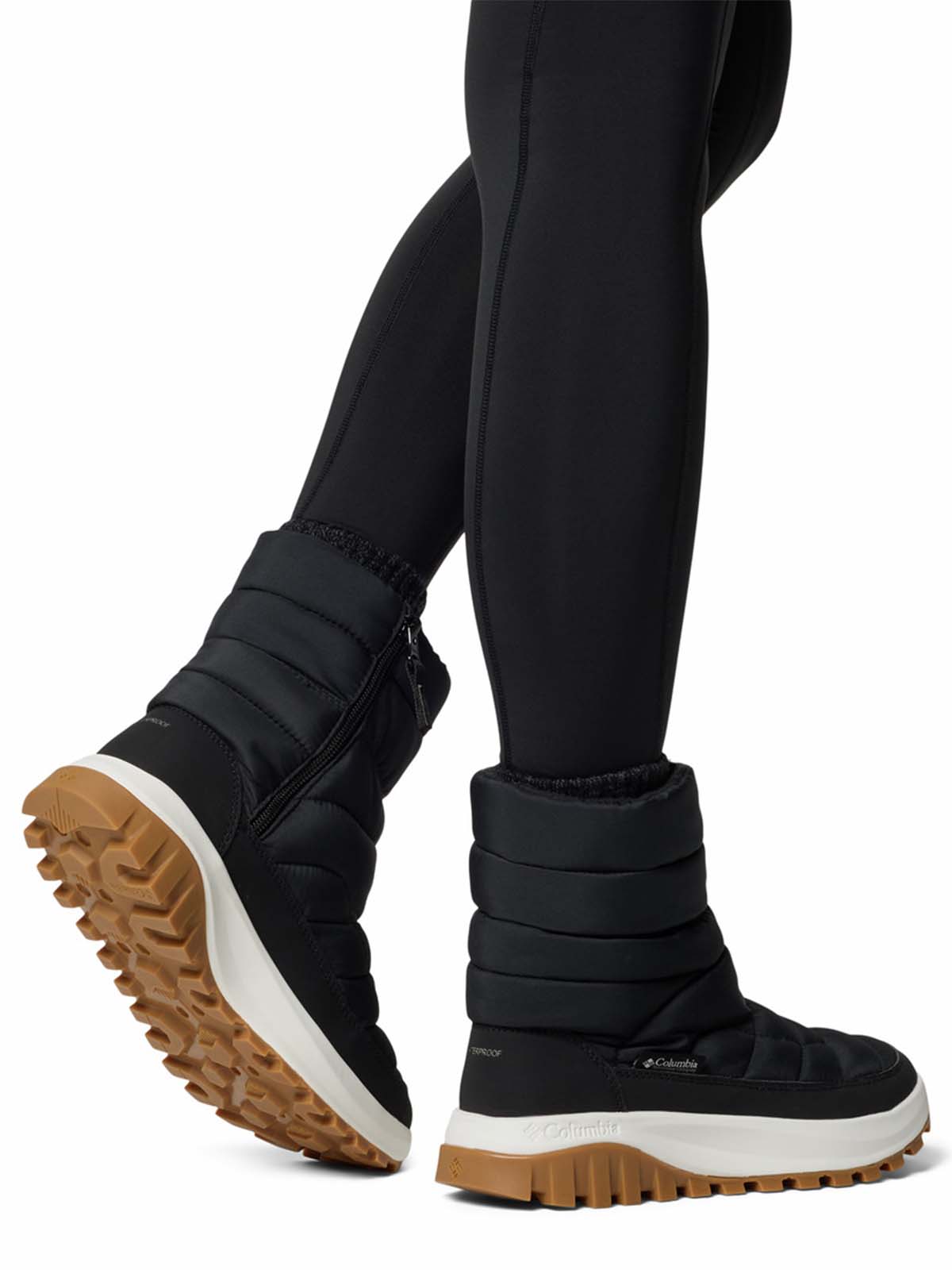Bota Mujer Snowtrot Mid Negro Columbia