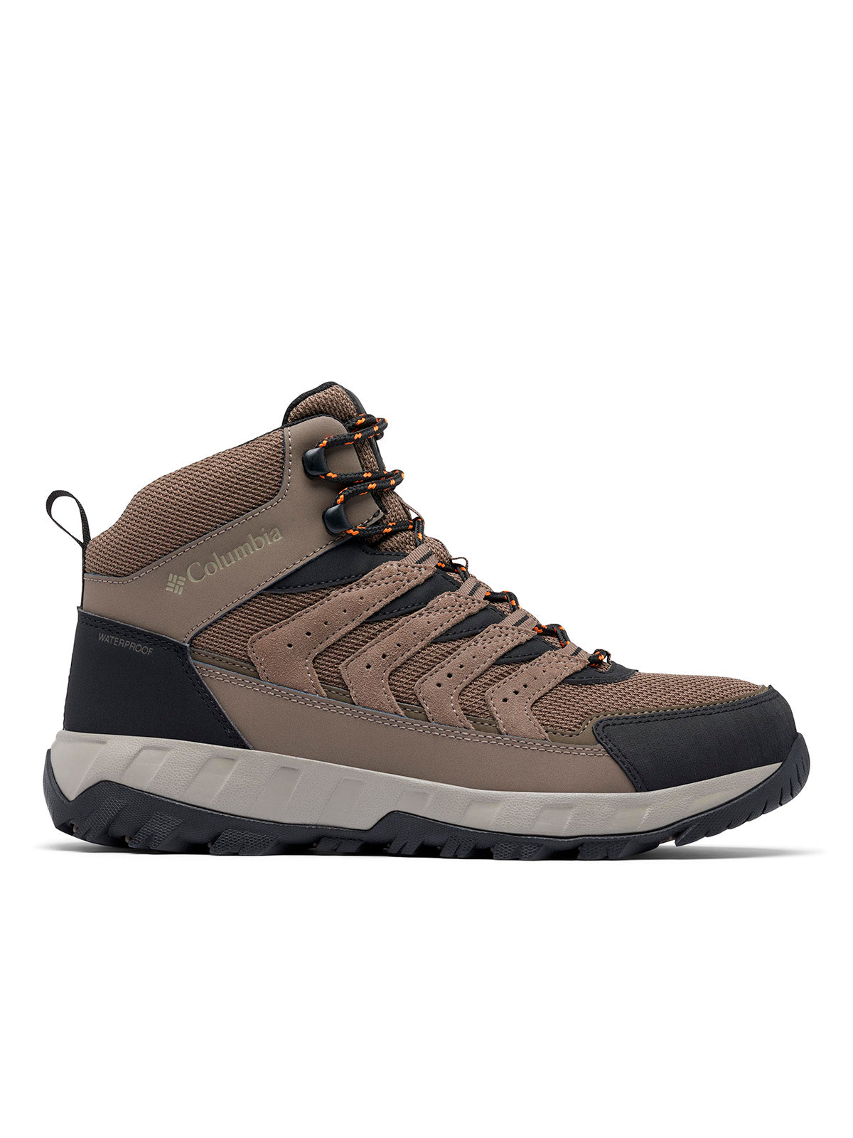 Botín Hombre Strata Trail Mid Waterproof Café Columbia
