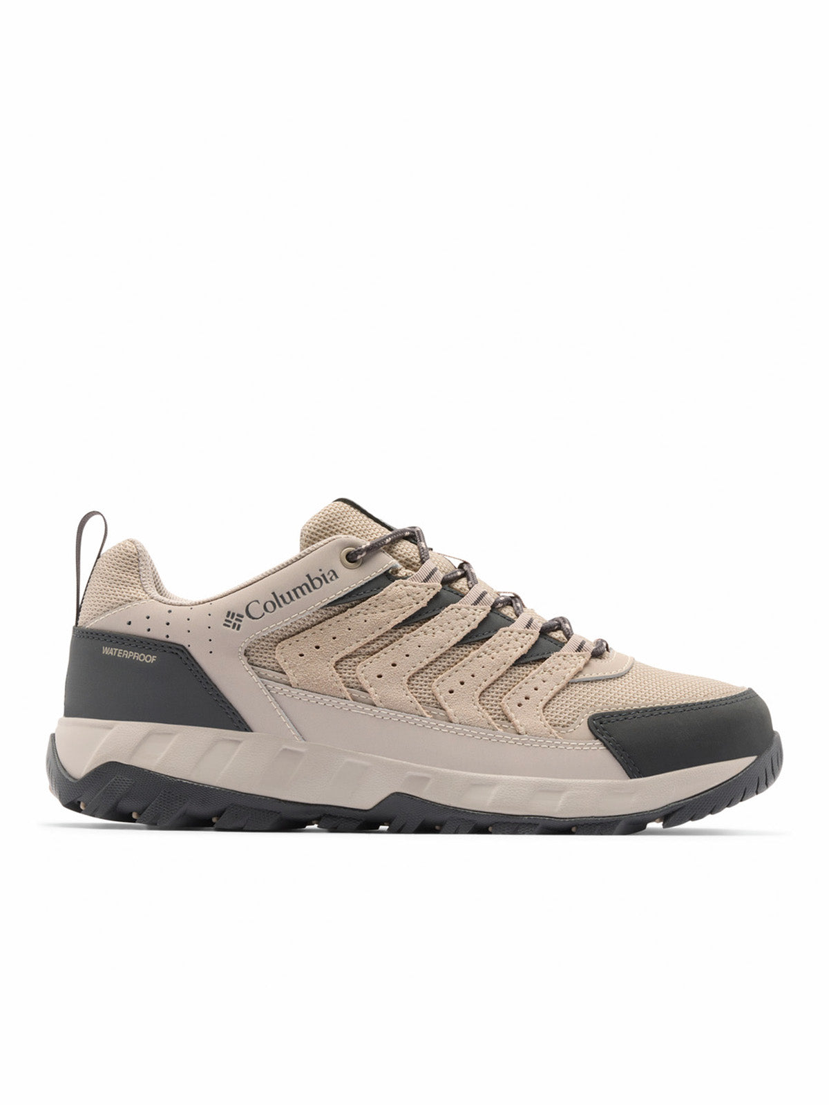Zapatilla Hombre Strata Trail Low Waterproof Gris Soft Taupe Columbia